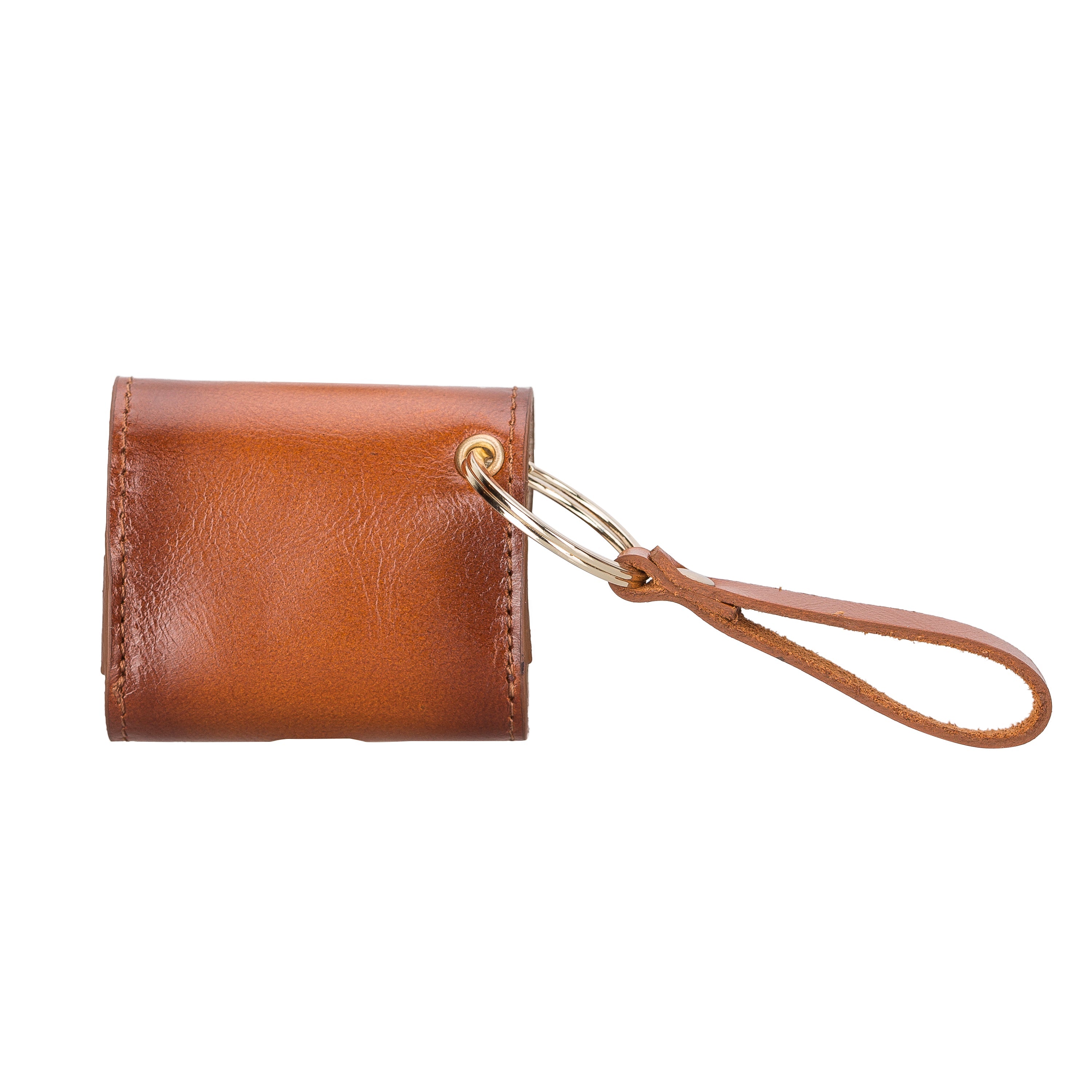 Mai Snap AirPods 3 and AirPods 4 Genuine Leather Case with Hook