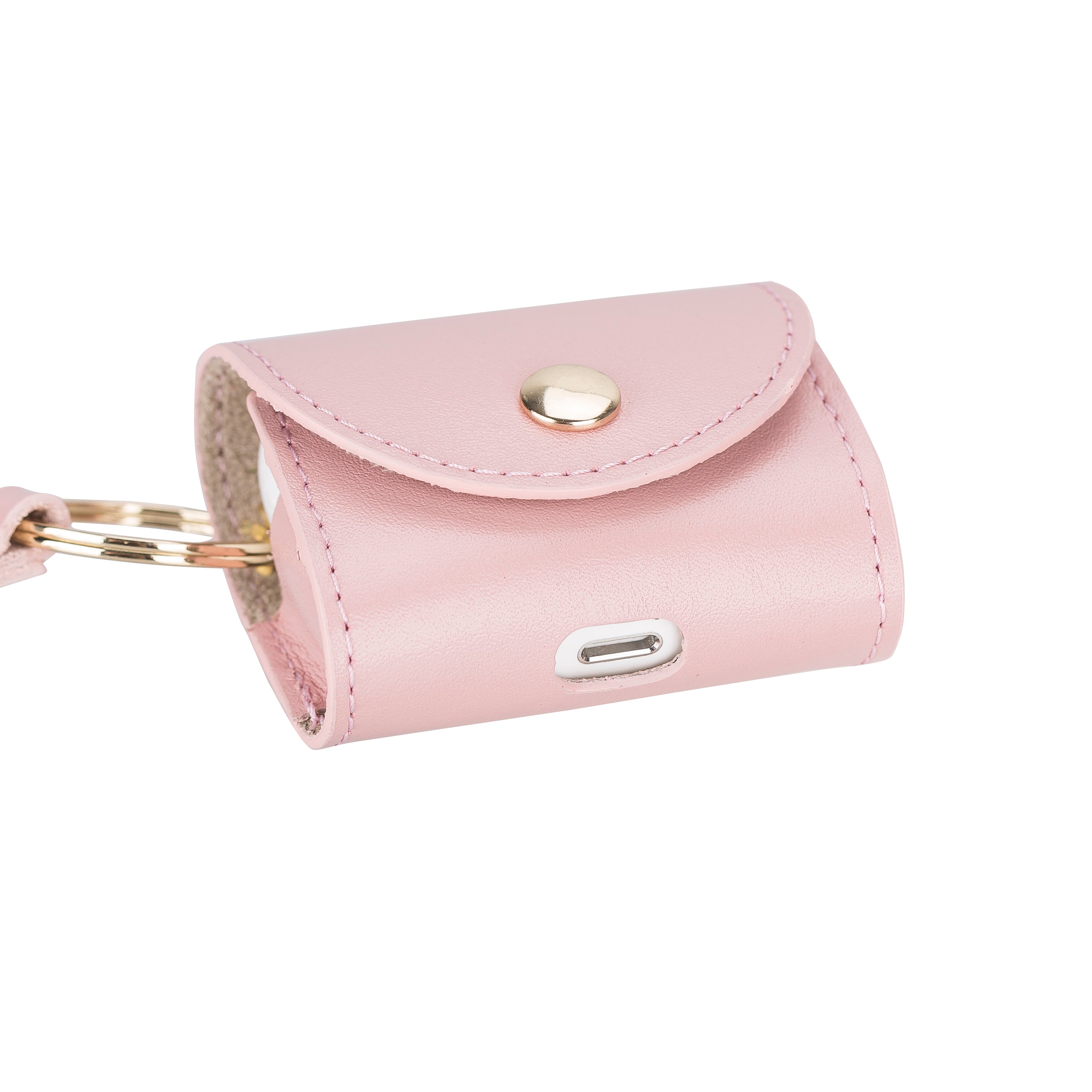 Mai Snap AirPods 3 and AirPods 4 Genuine Leather Case with Hook