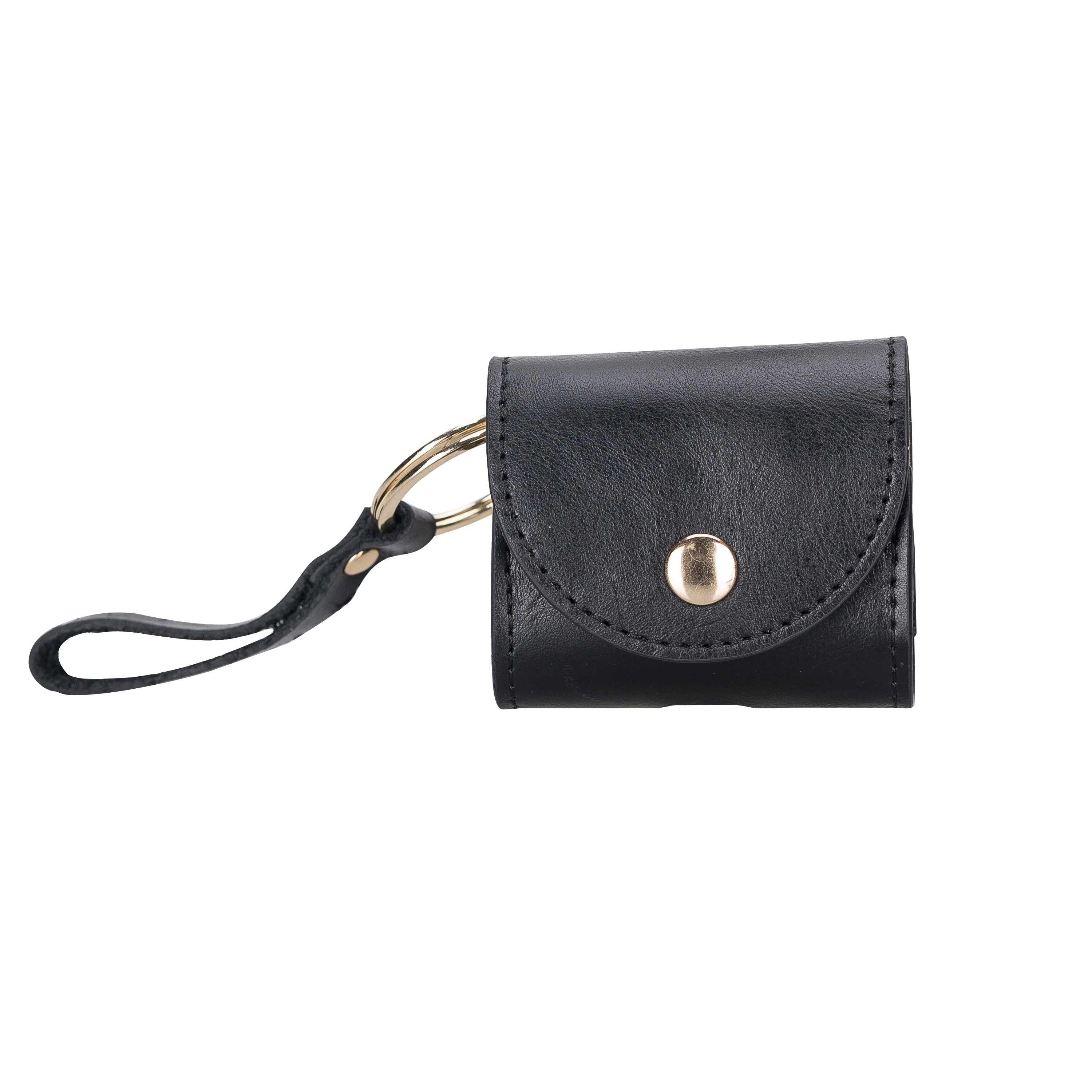 Mai Snap AirPods 3 and AirPods 4 Genuine Leather Case with Hook