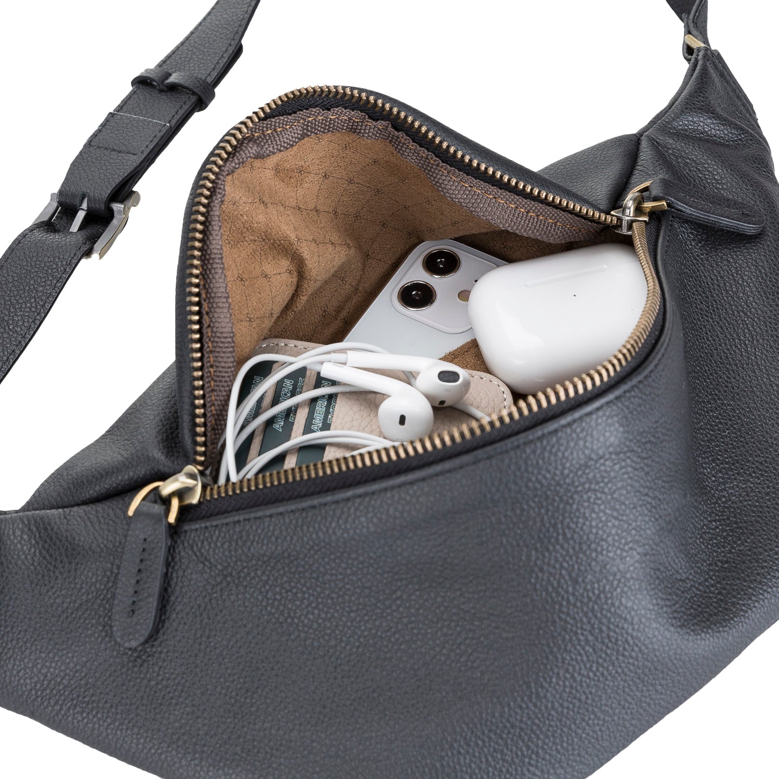 Minoan Genuine Leather Waist Bag