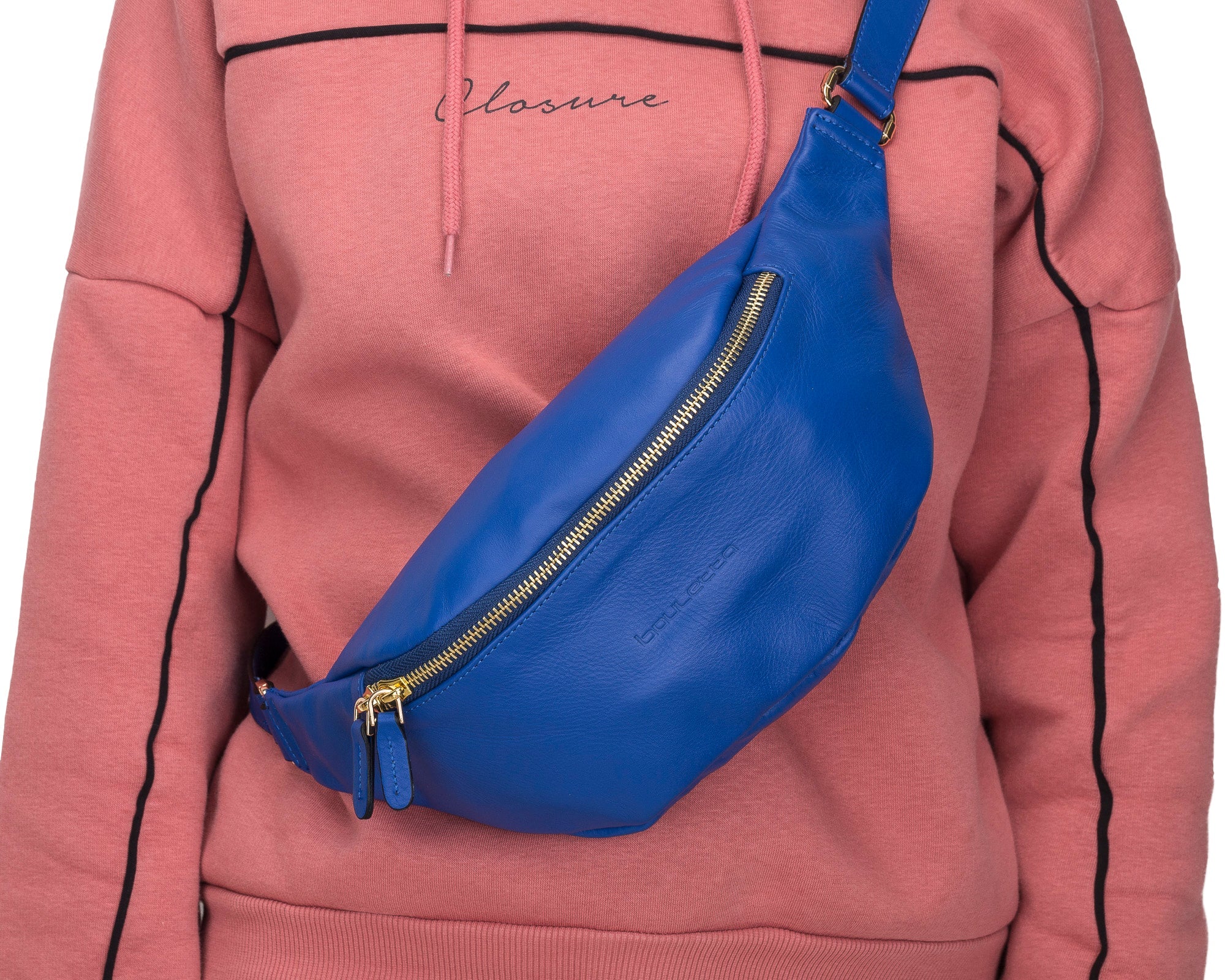 Minoan Genuine Leather Waist Bag