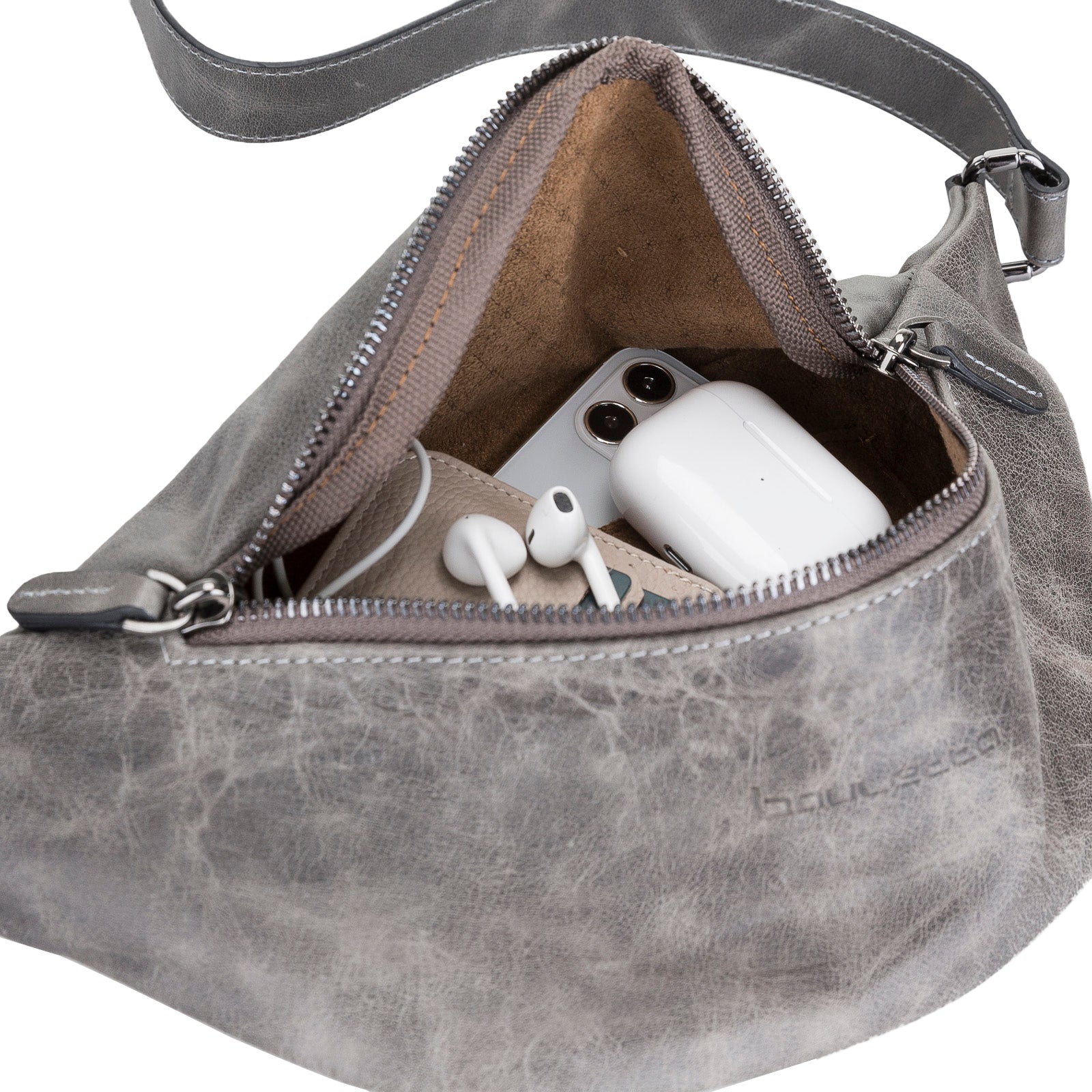 Minoan Genuine Leather Waist Bag