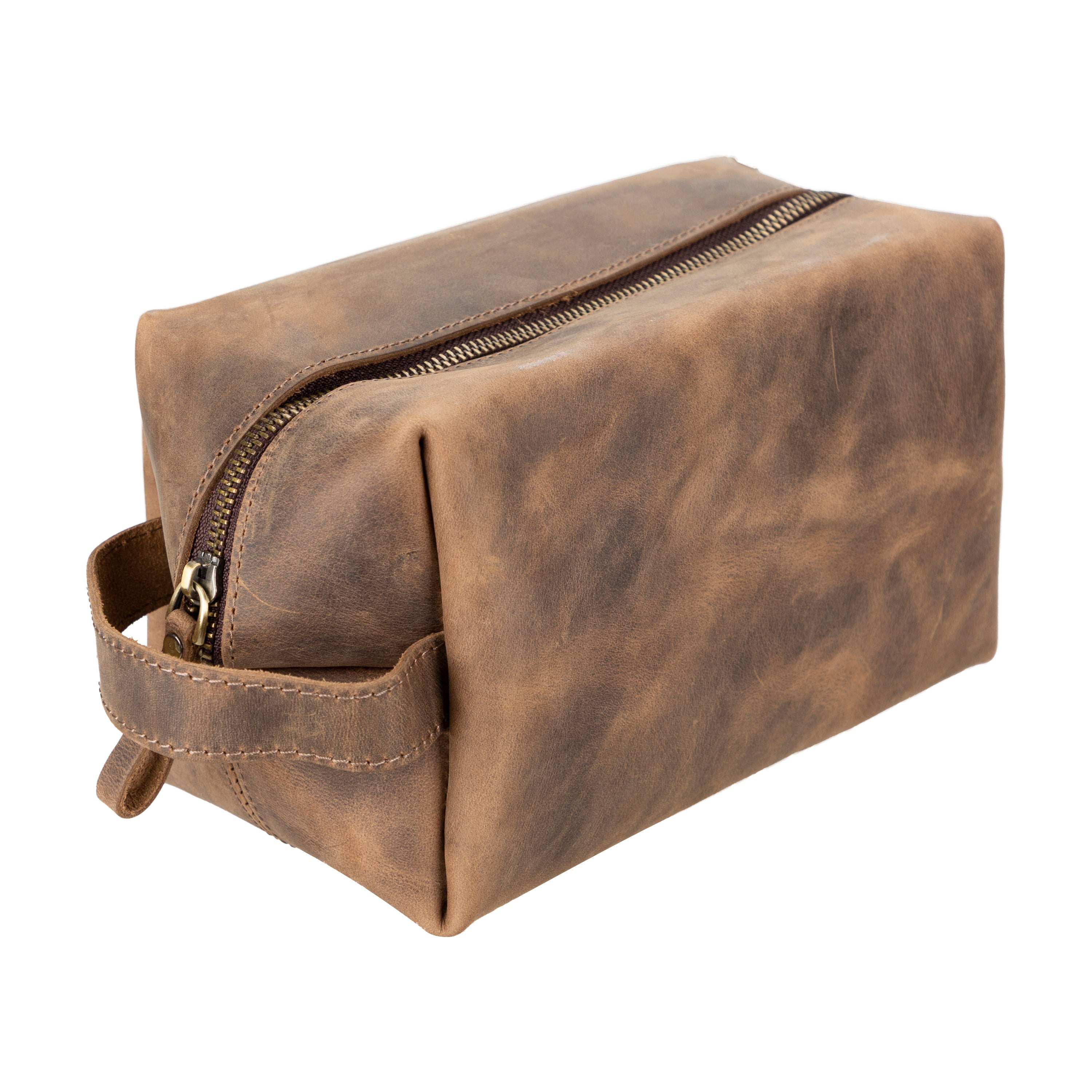 Eve Genuine Leather Dopp Kit, X Large