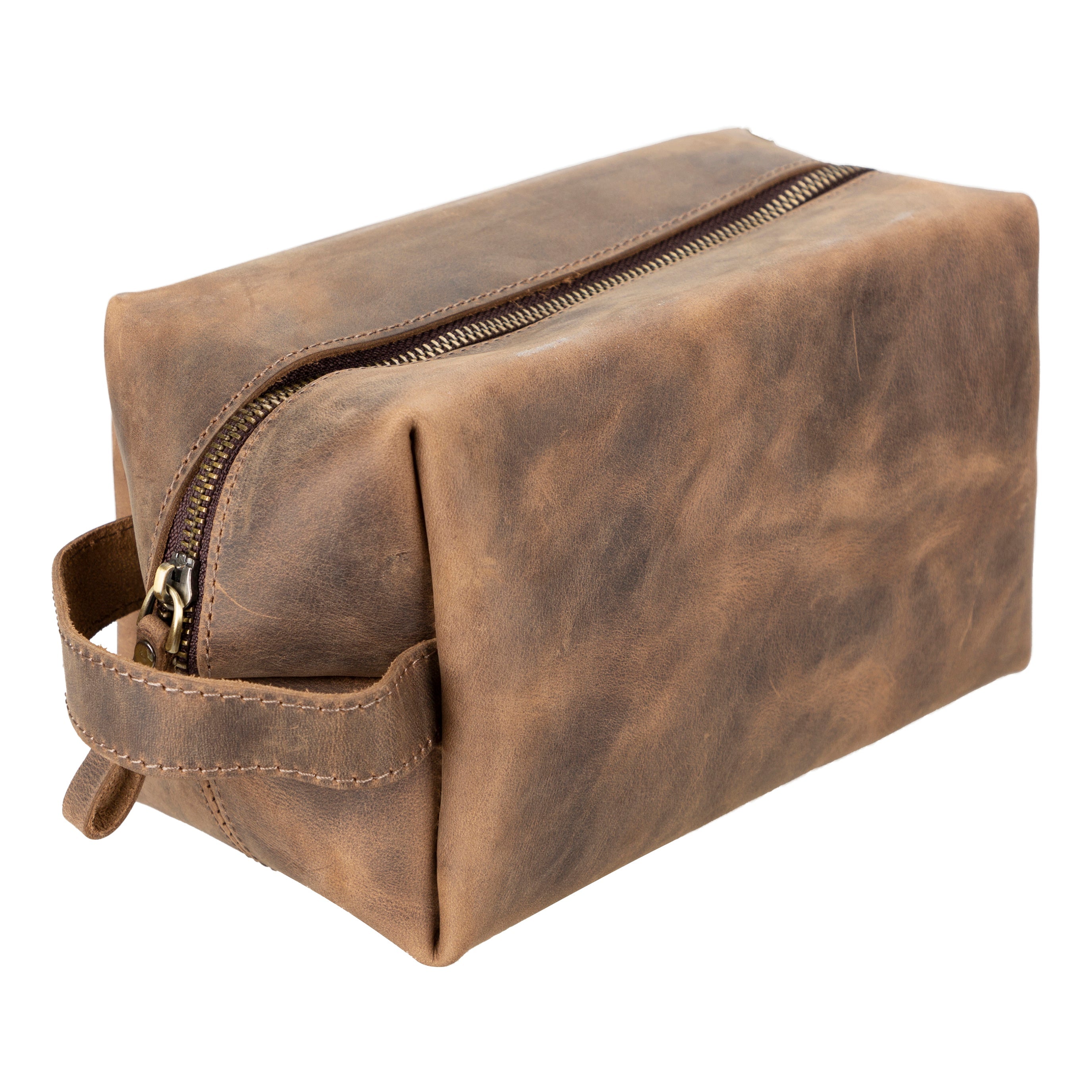 Eve Genuine Leather Dopp Kit, X Large