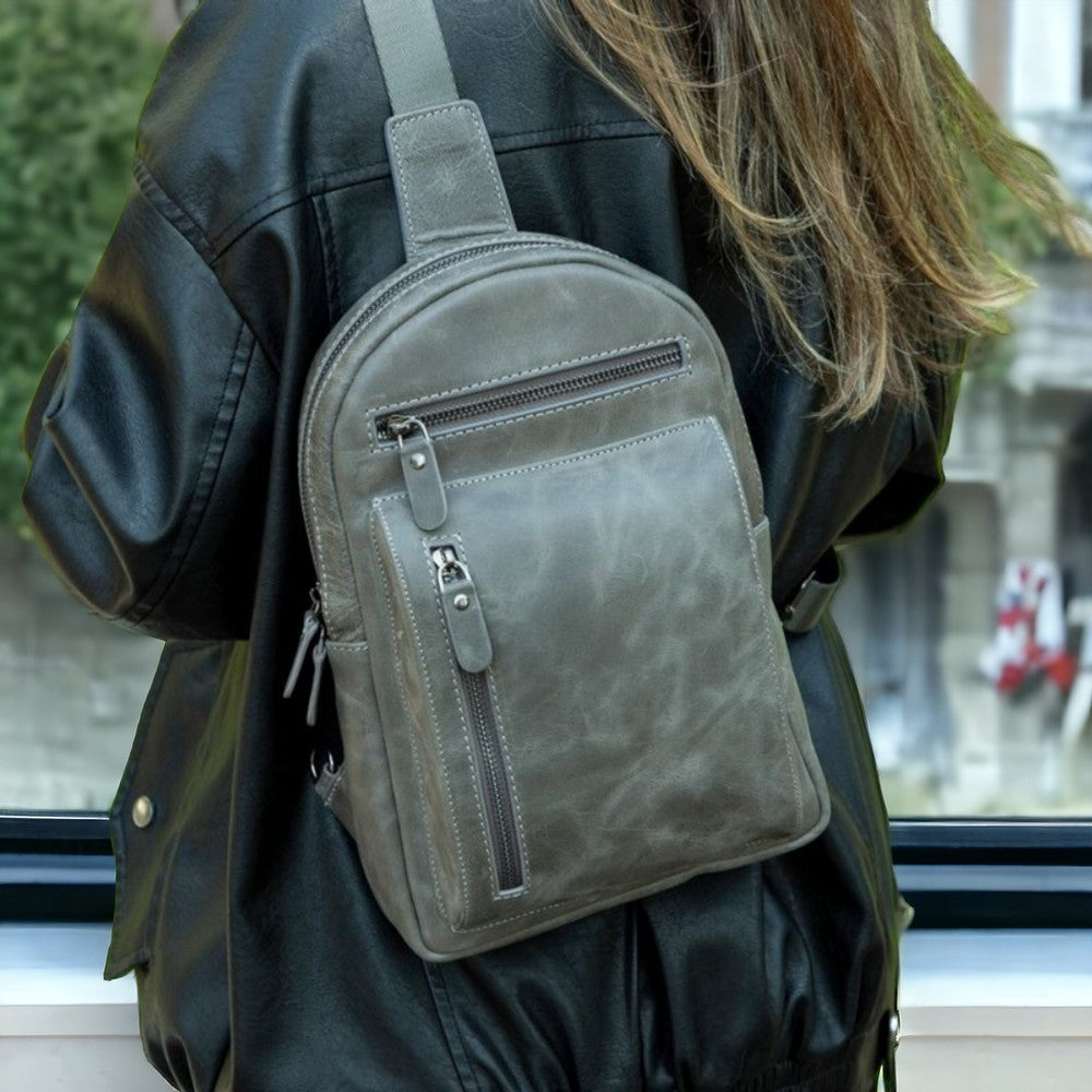 Blake Genuine Leather Crossbody Bag