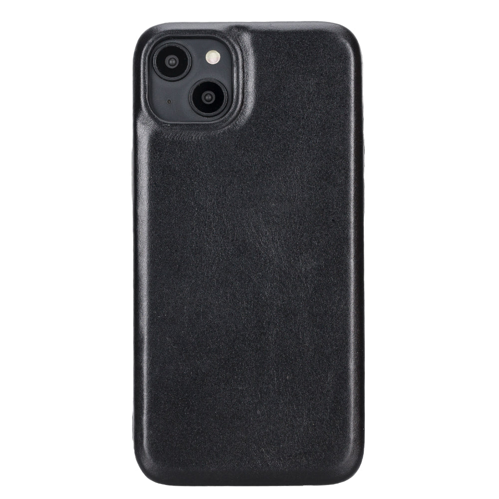 Rock Cover iPhone 15 Genuine Leather Case