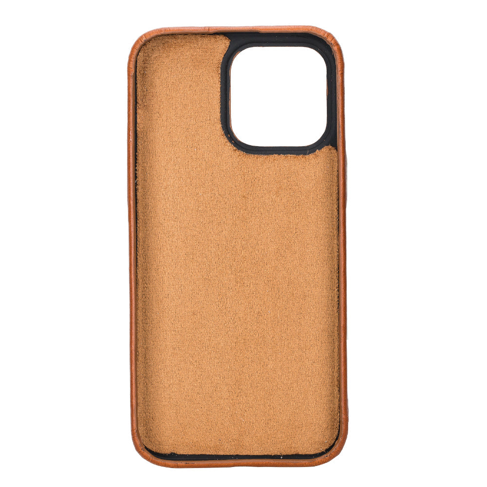 Rock Cover iPhone 15 Pro Genuine Leather Case