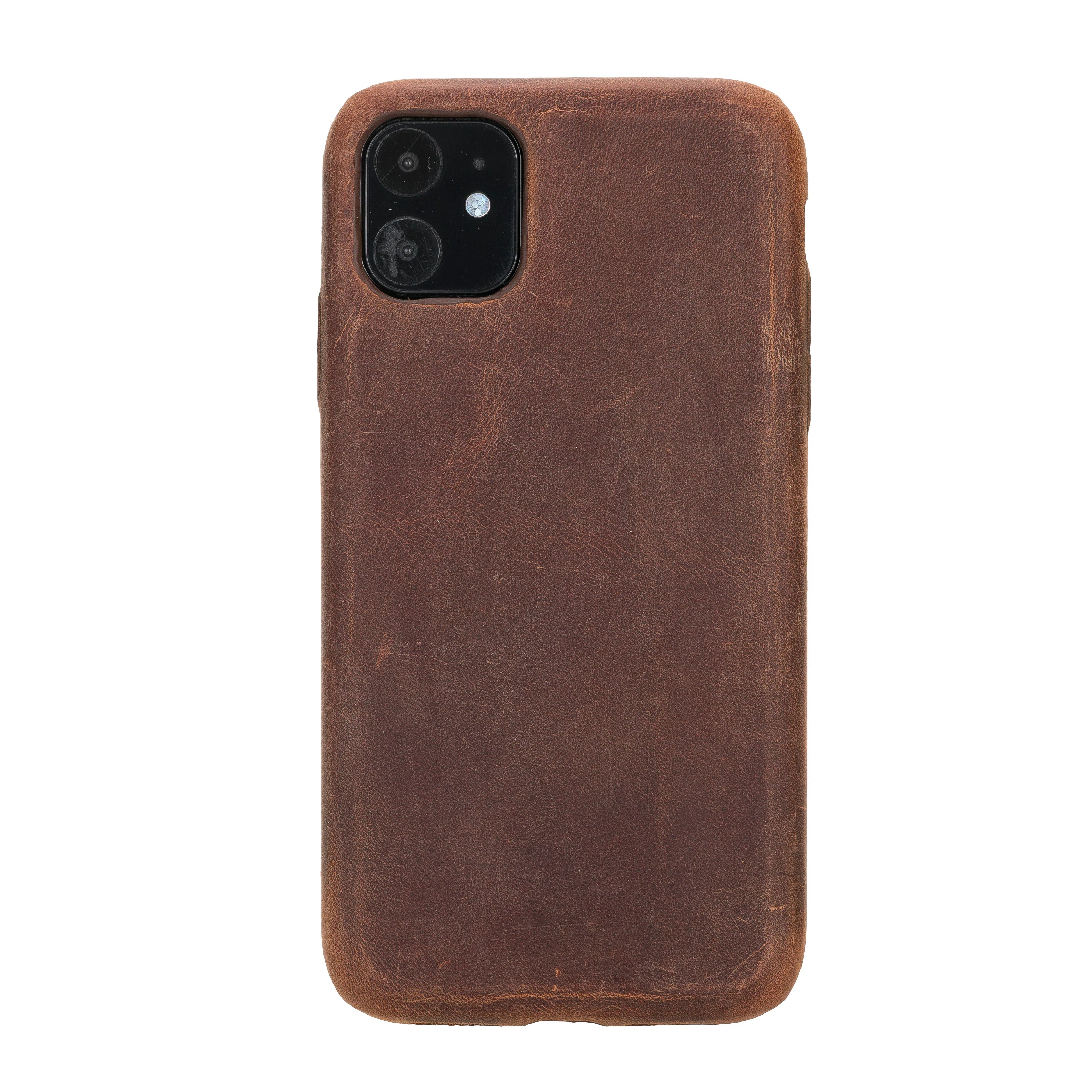 Rock Cover iPhone 11 Genuine Leather Case
