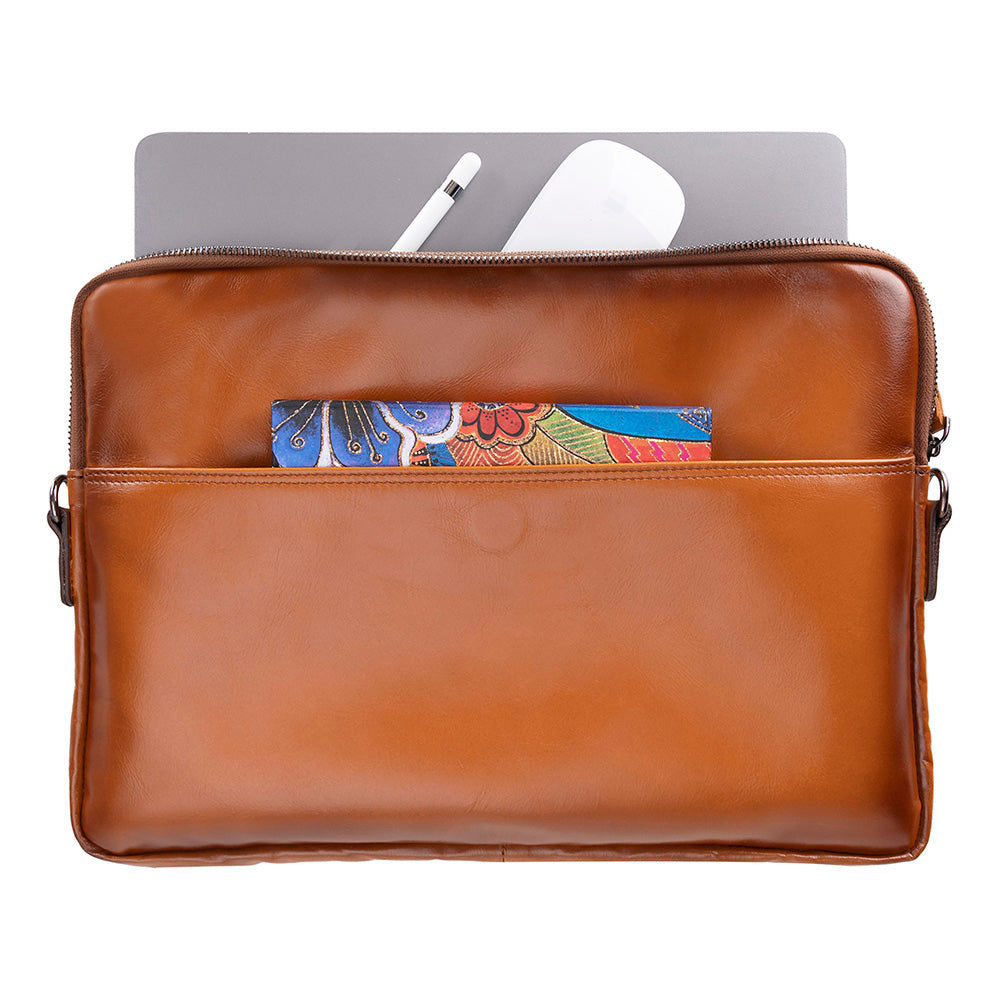 Leeds Slim Genuine Leather Laptop / Tablet Sleeve