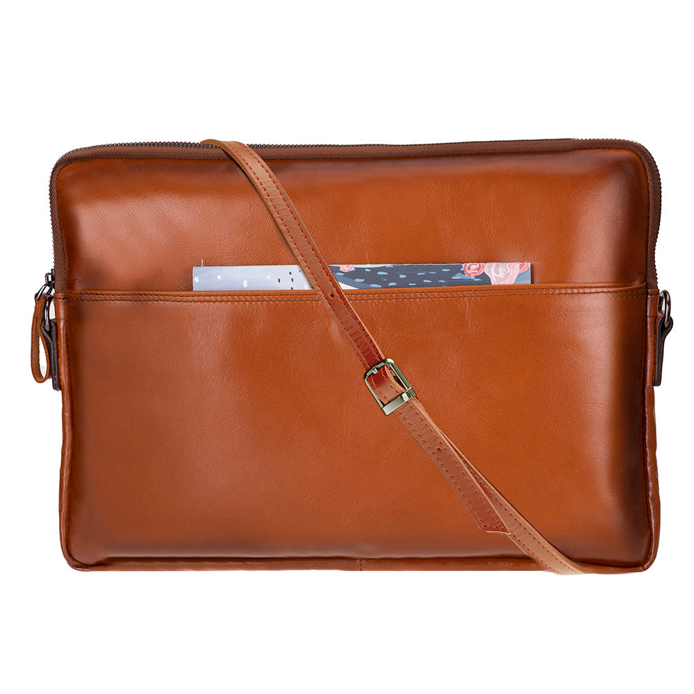 Leeds Slim Genuine Leather Laptop / Tablet Sleeve