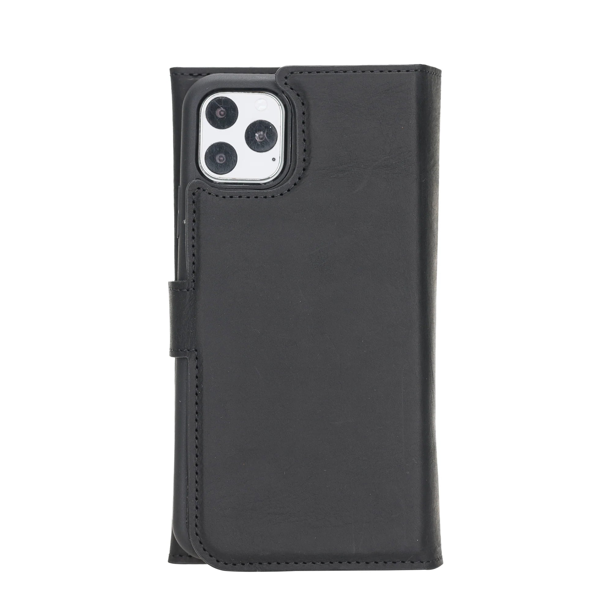 Santa iPhone 11 Pro Max Hakiki Deri Ayrılabilir Cüzdan Kılıf