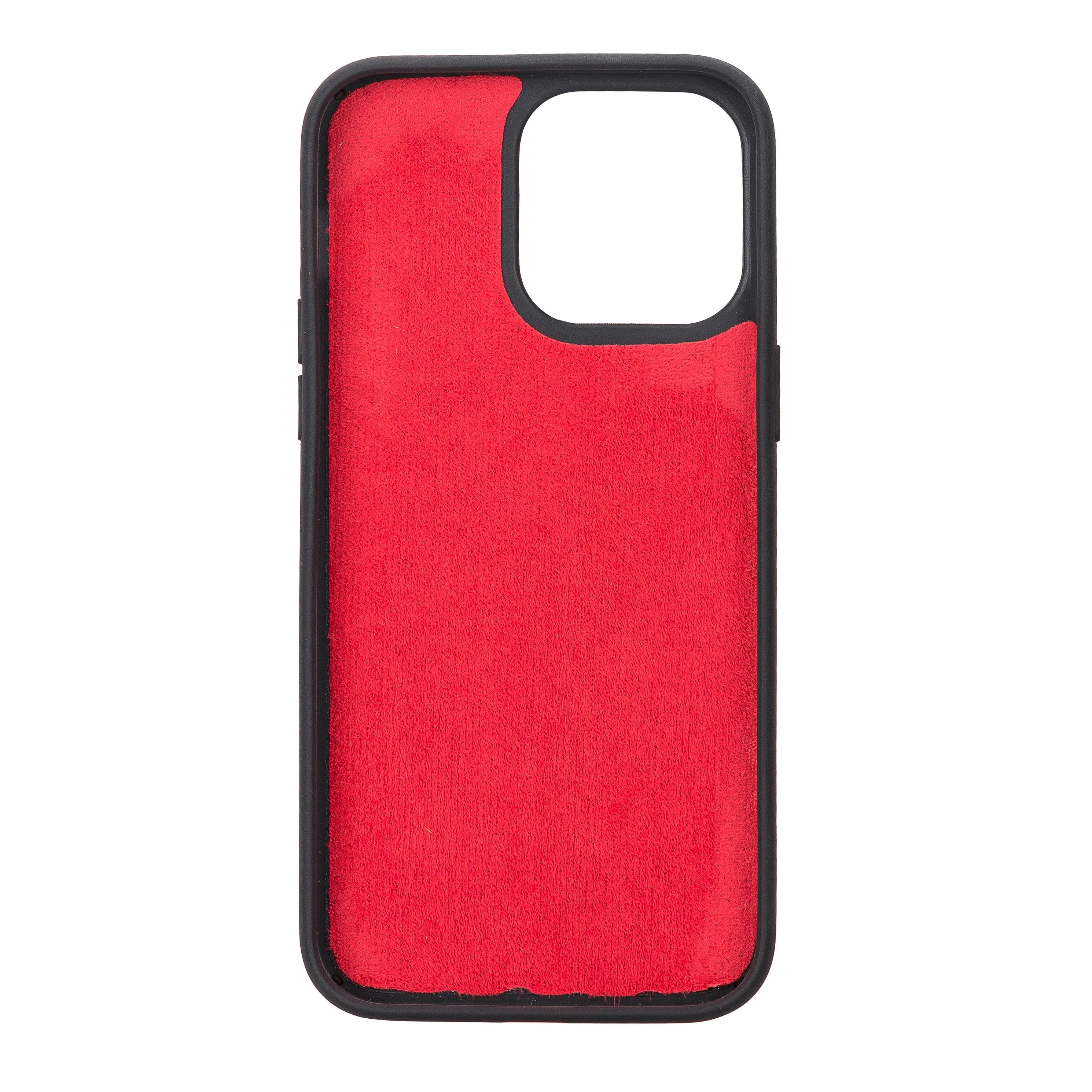Santa iPhone 14 Pro Max Genuine Leather Detachable Wallet Case