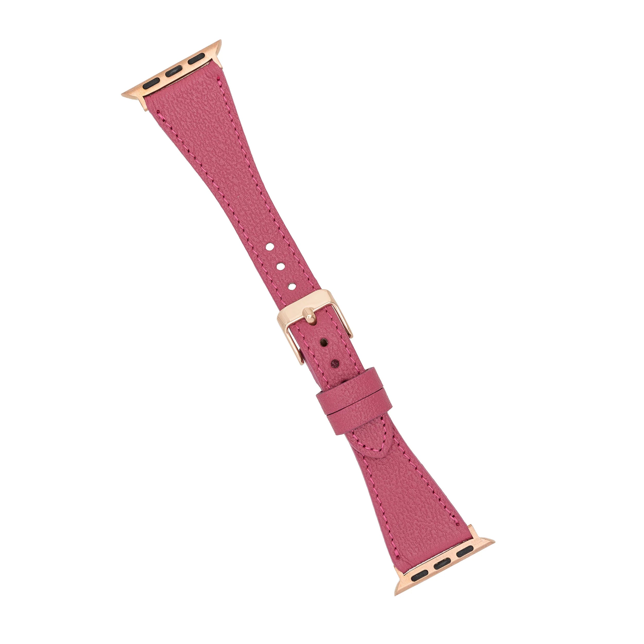 Slim Genuine Leather Apple Watch Band