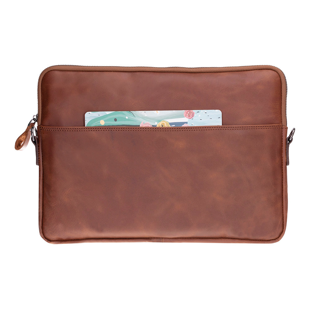 Leeds Slim Genuine Leather Laptop / Tablet Sleeve