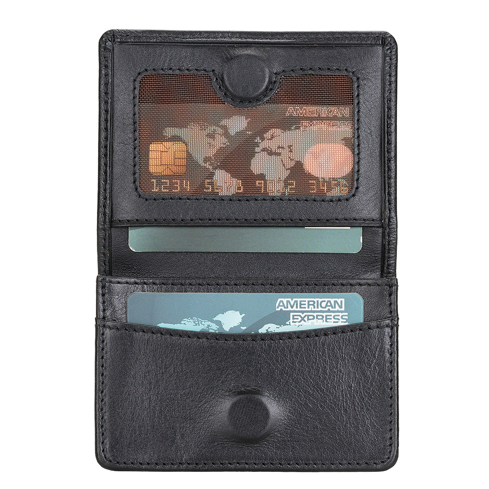 Stormy Genuine Leather Card Case