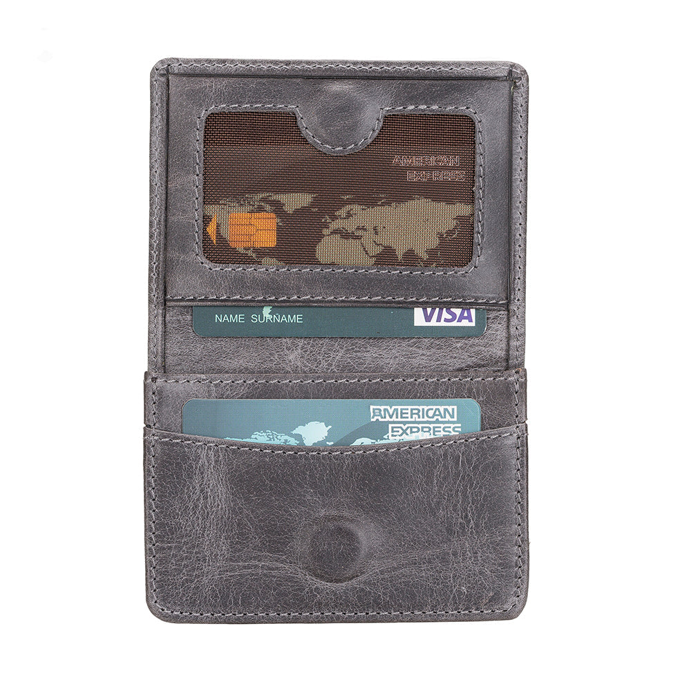 Stormy Genuine Leather Card Case