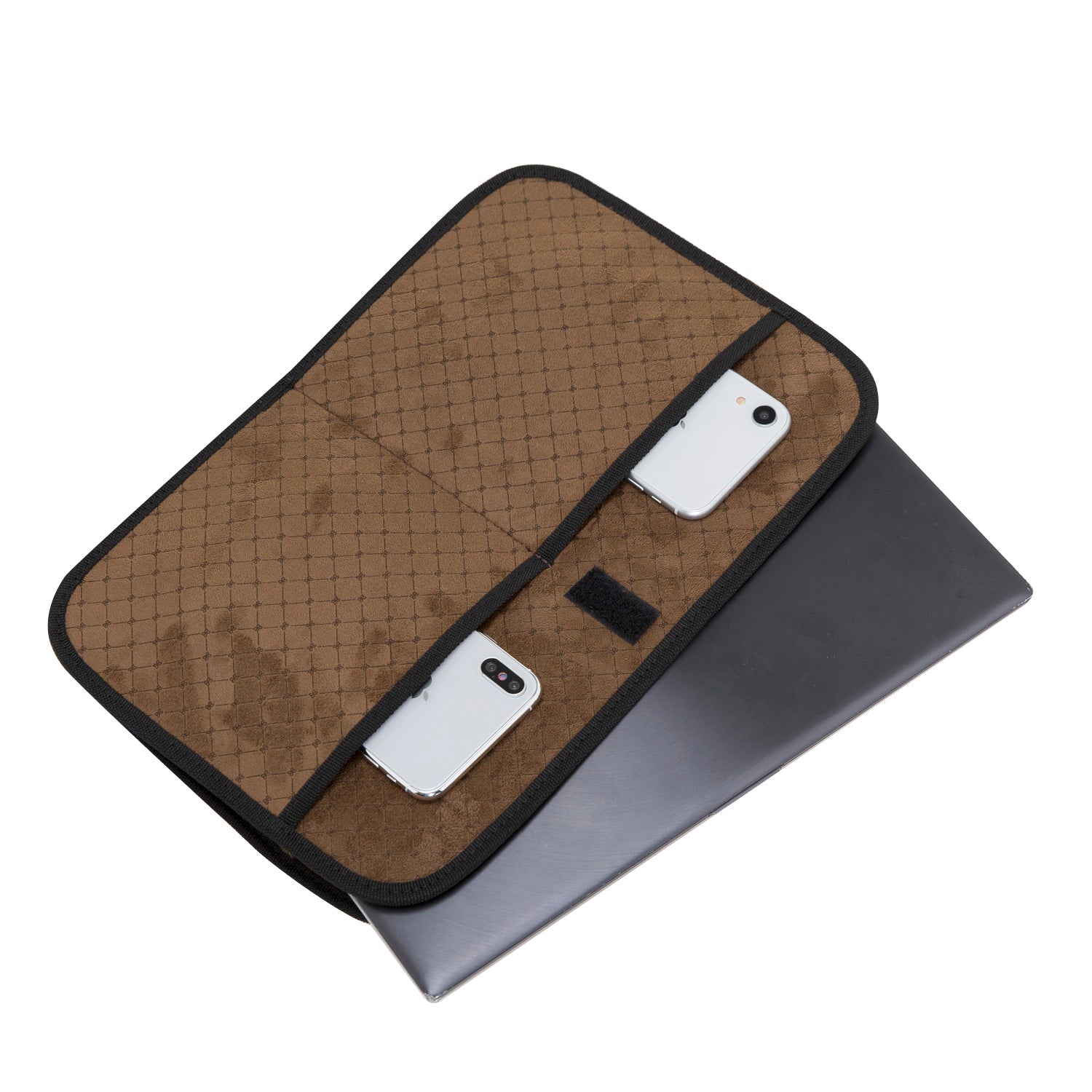 Luxentra Genuine Leather Business Briefcase / Laptop Case 16"