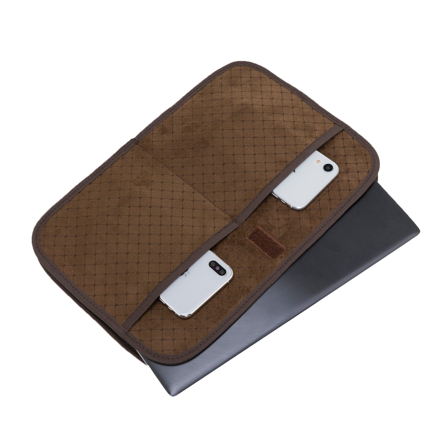 Luxentra Genuine Leather Business Briefcase / Laptop Case 16"