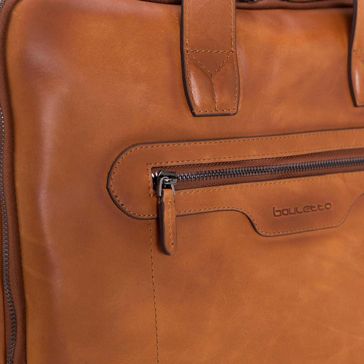 Luxentra Genuine Leather Business Briefcase / Laptop Case 16"