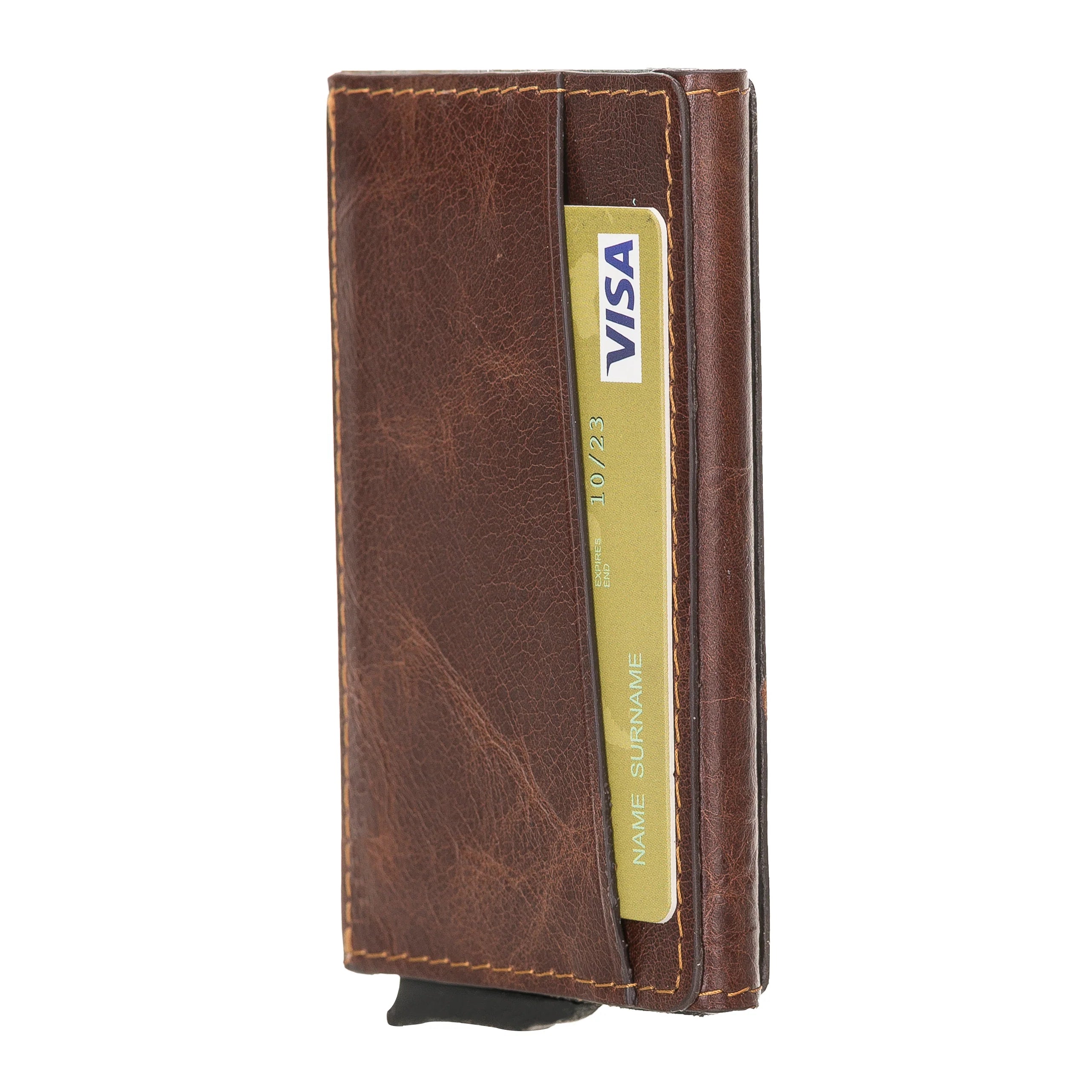 Torres Genuine Leather Pop-up Card Holder