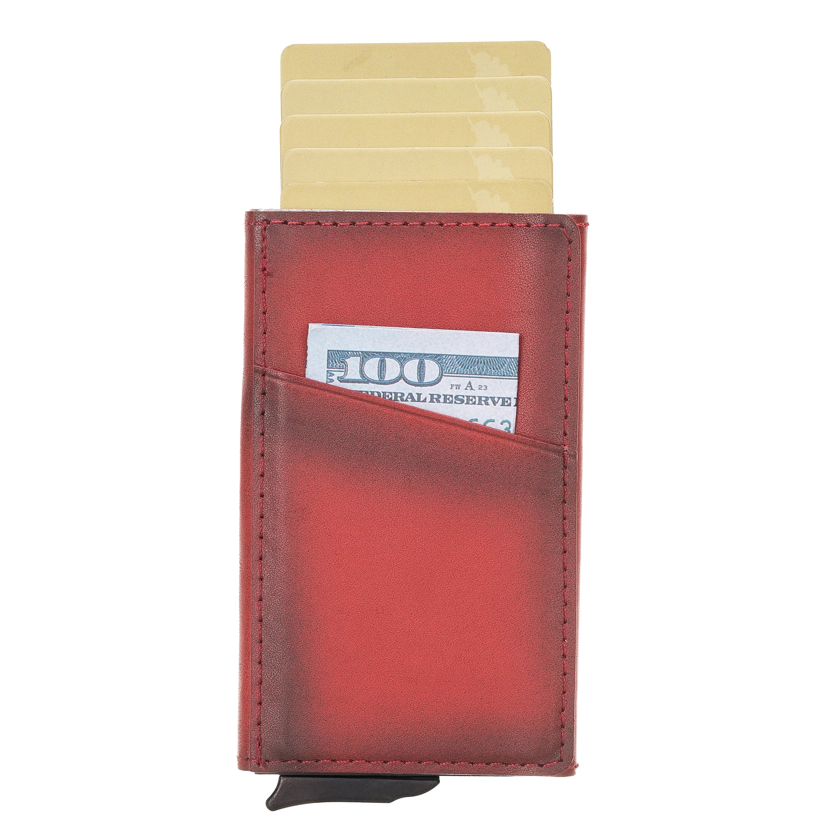 Torres Genuine Leather Pop-up Card Holder