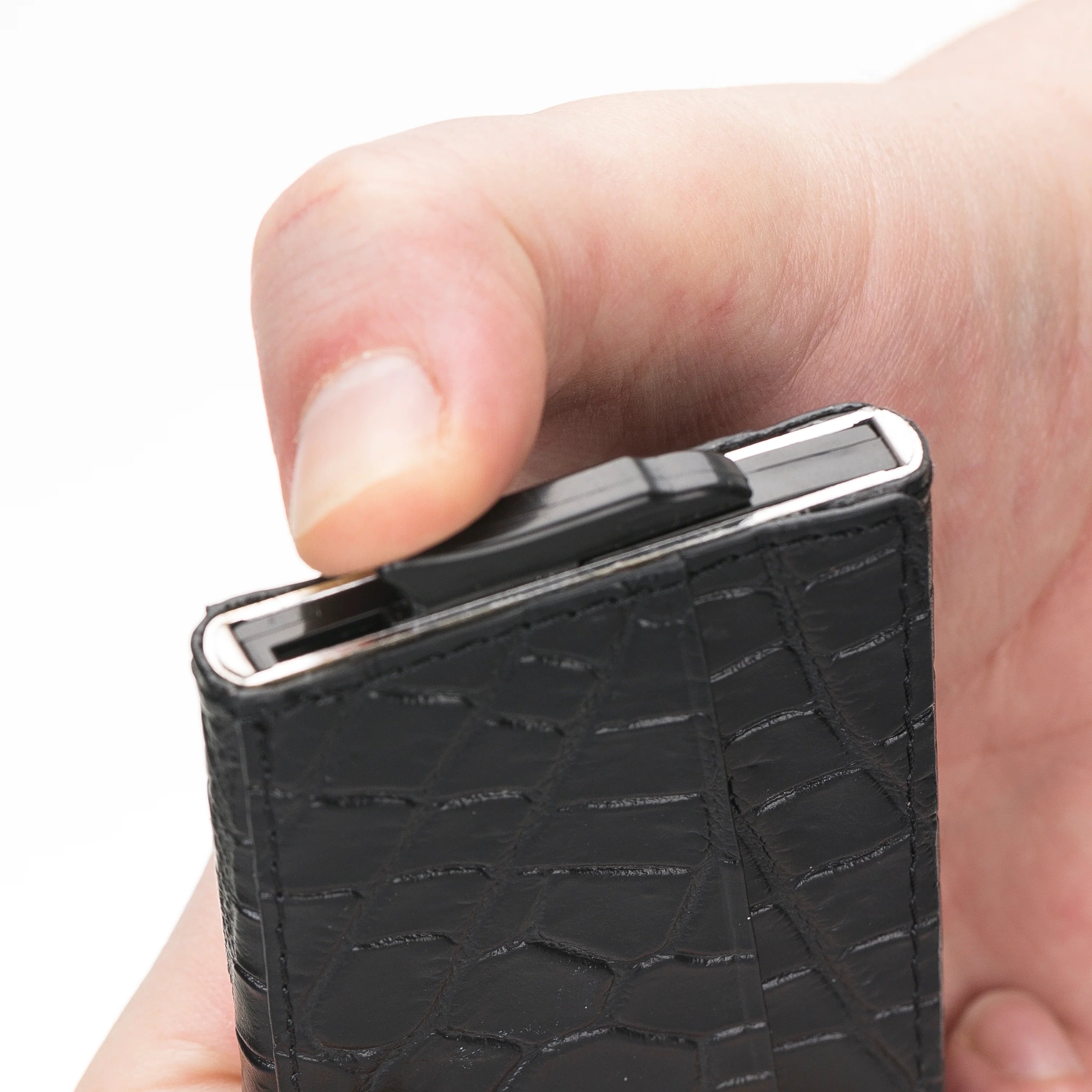 Torres Genuine Leather Pop-up Card Holder