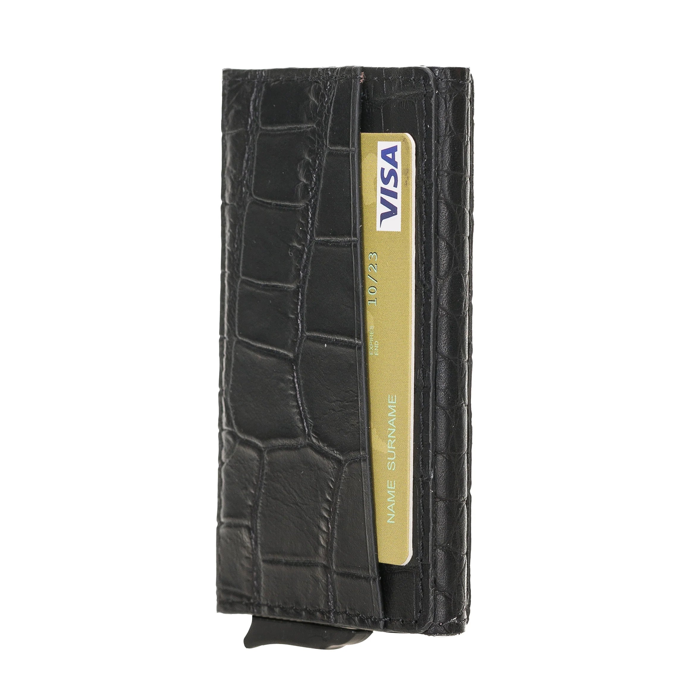 Torres Genuine Leather Pop-up Card Holder