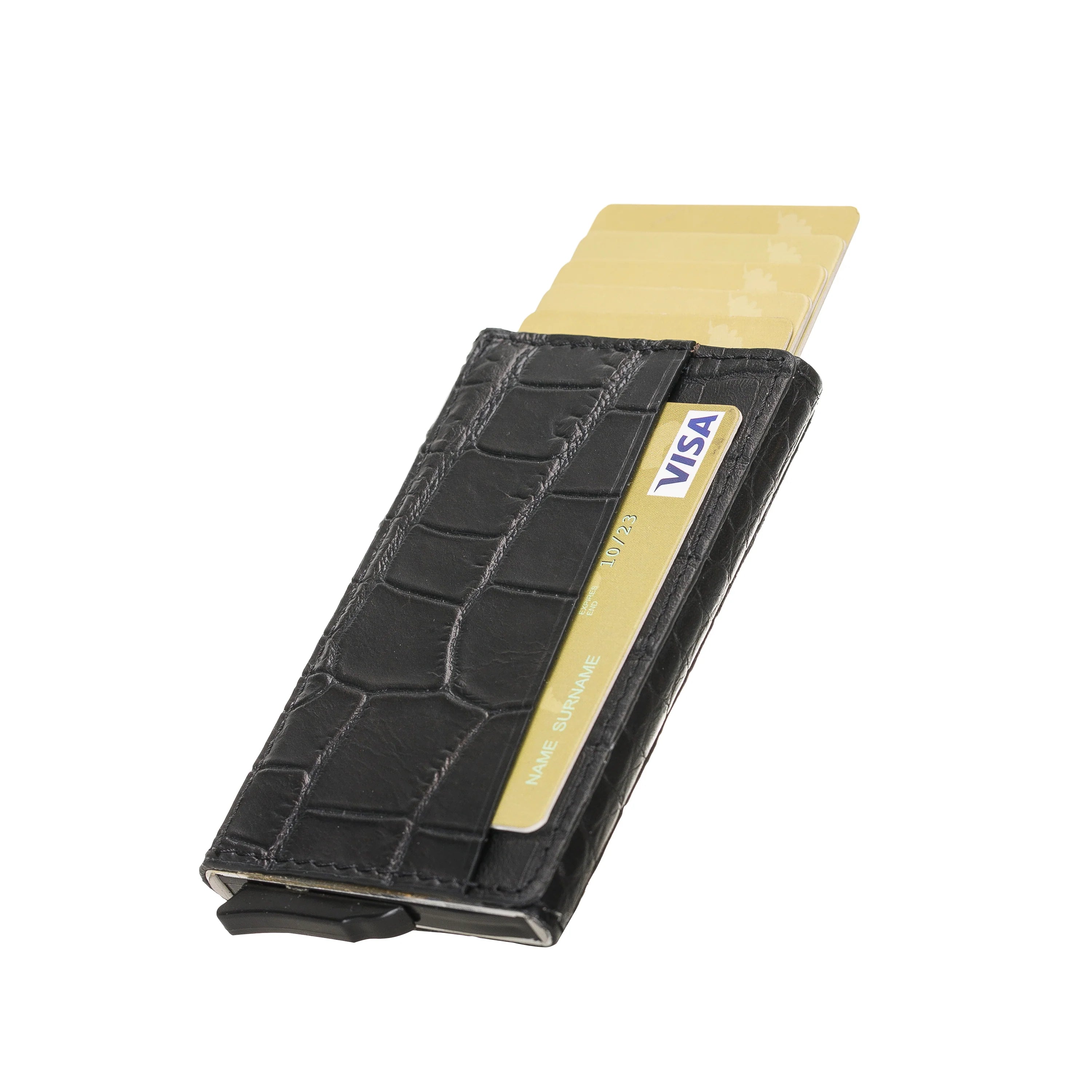 Torres Genuine Leather Pop-up Card Holder