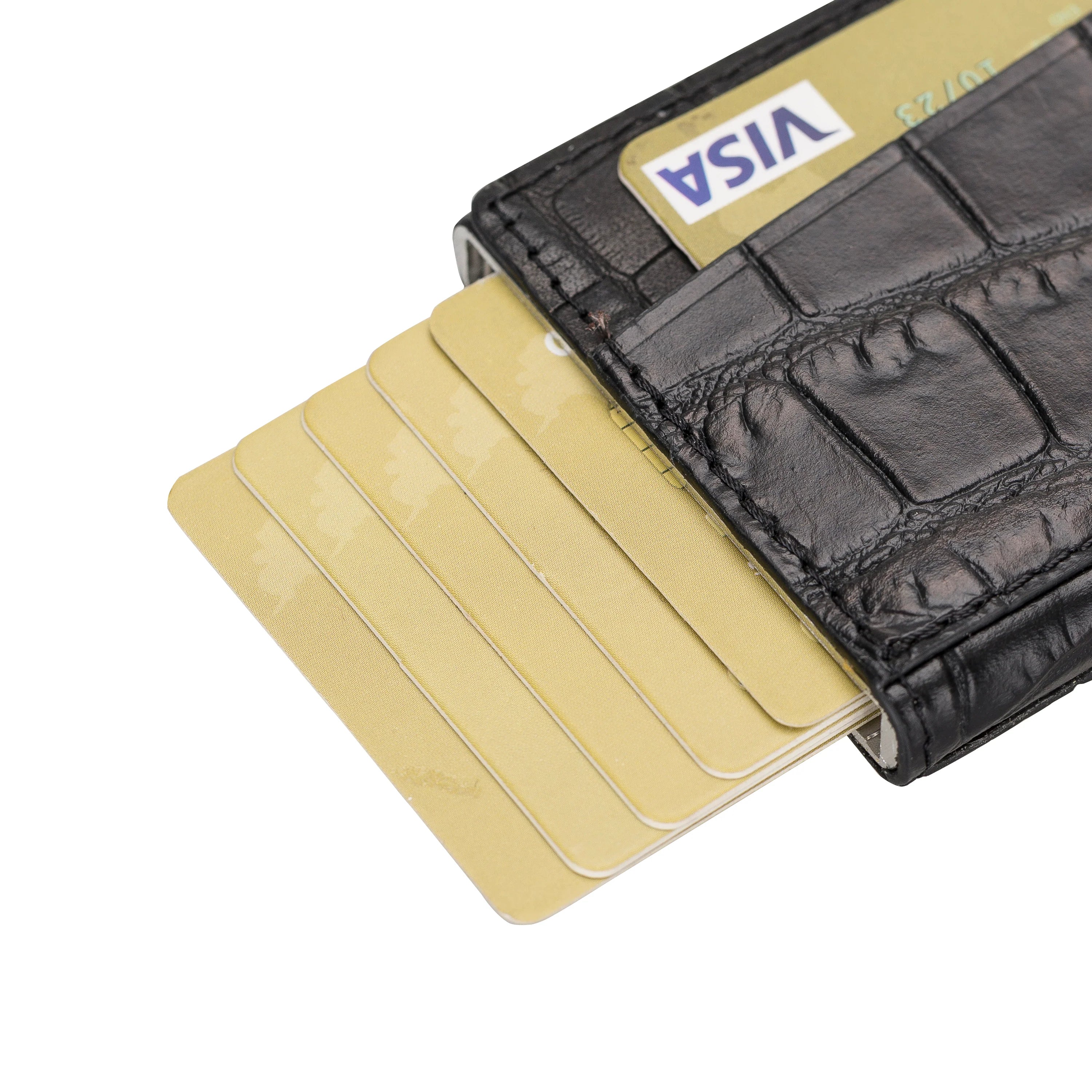 Torres Genuine Leather Pop-up Card Holder