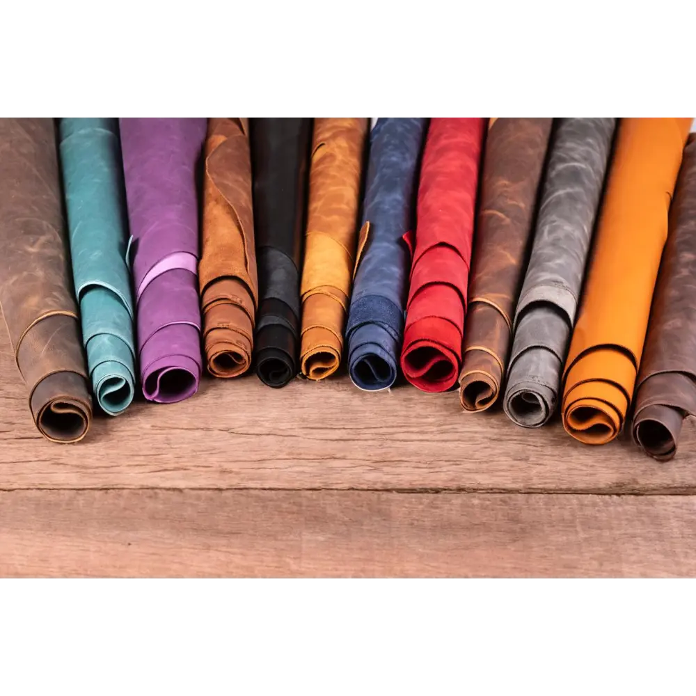 Custom Size Genuine Leather Piece - Cut-to-Size Leather Sheet