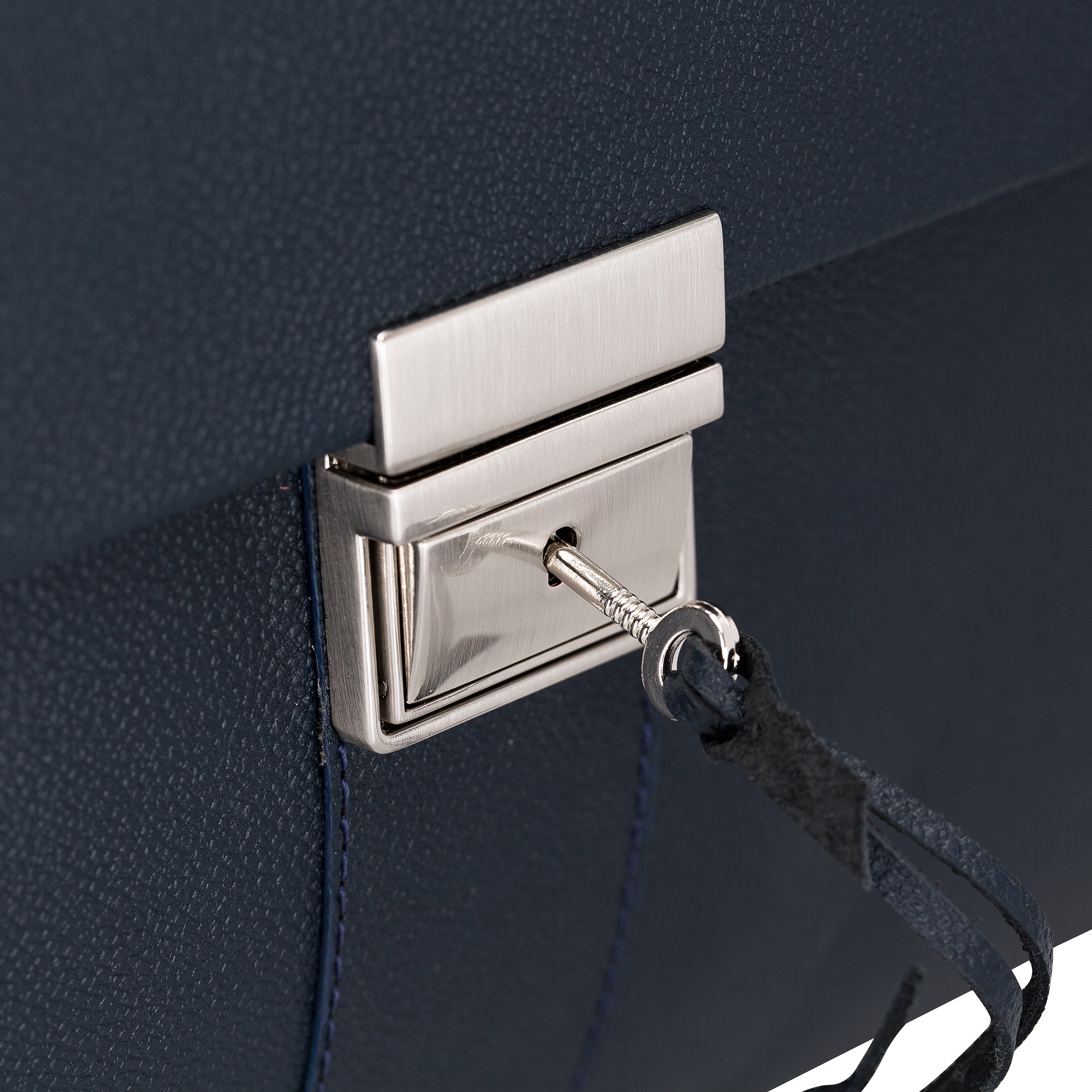 Wizard Genuine Leather Business Briefcase / Laptop Case 14"