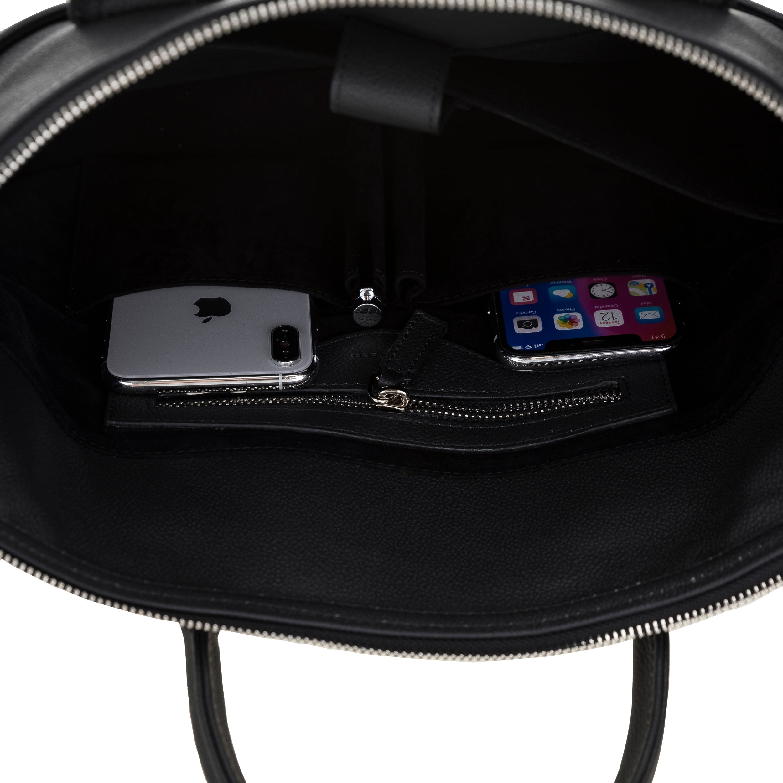 Wizard Genuine Leather Business Briefcase / Laptop Case 14"