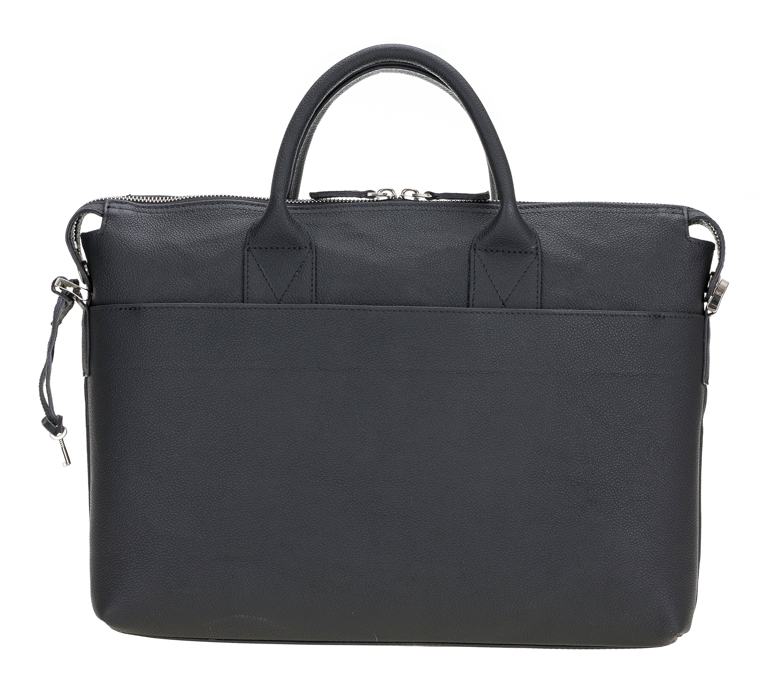 Wizard Genuine Leather Business Briefcase / Laptop Case 14"