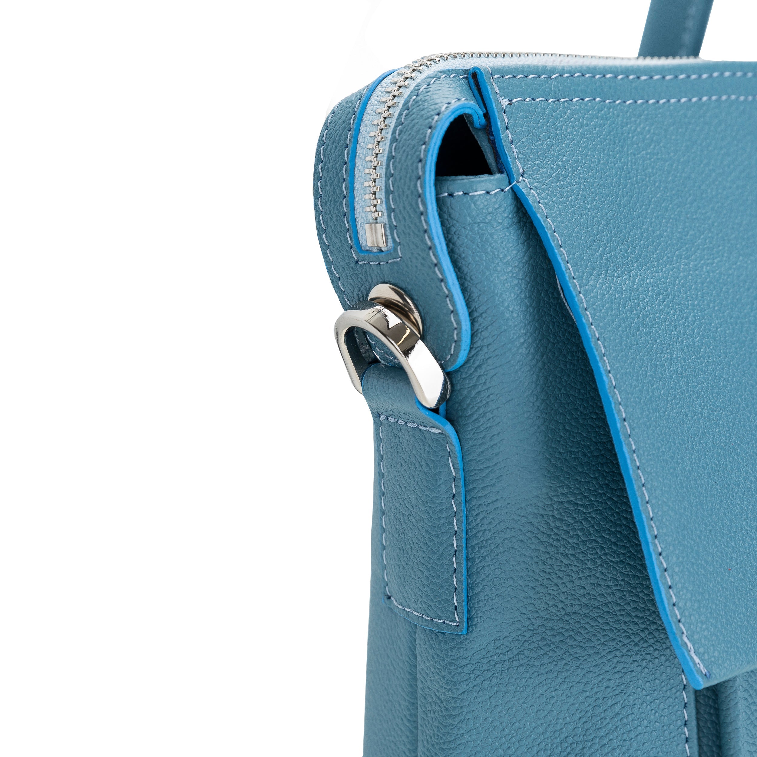 Wizard Genuine Leather Business Briefcase / Laptop Case 14"