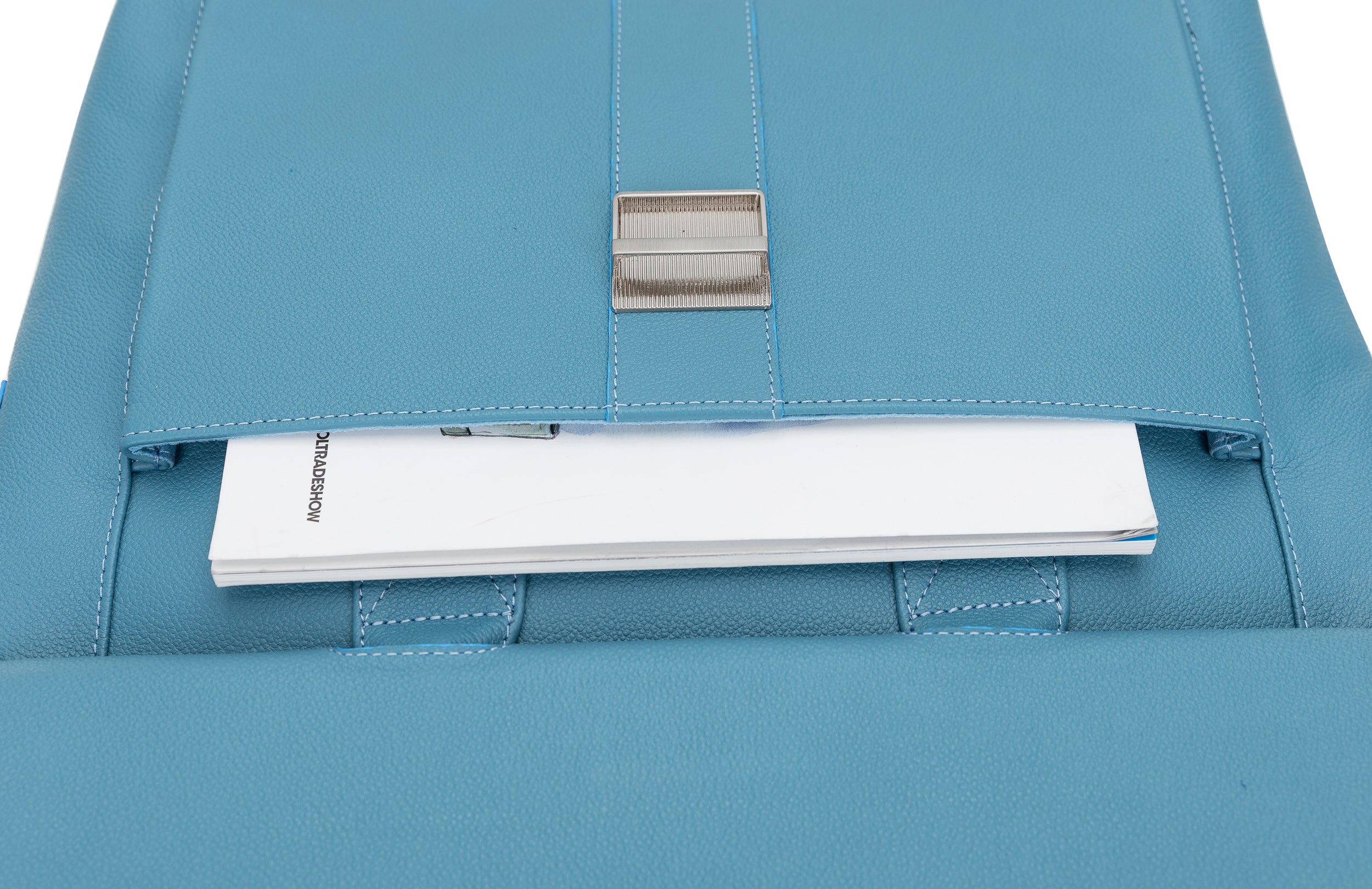 Wizard Genuine Leather Business Briefcase / Laptop Case 14"