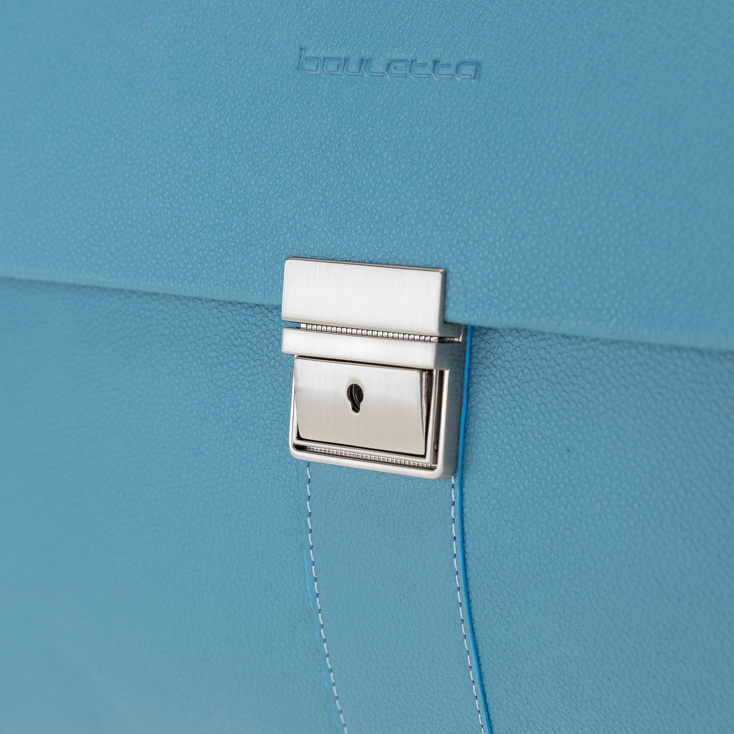 Wizard Genuine Leather Business Briefcase / Laptop Case 14"