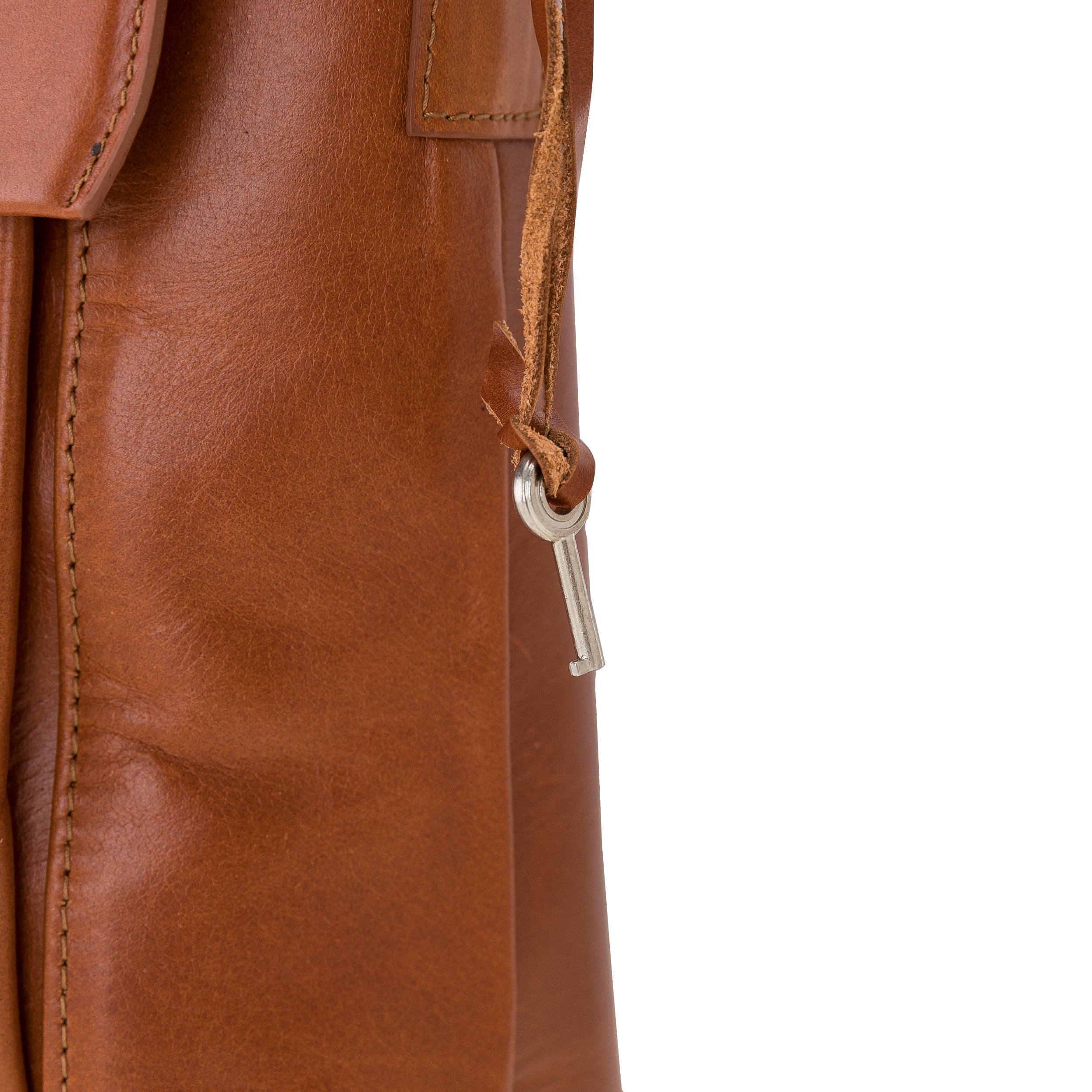 Wizard Genuine Leather Business Briefcase / Laptop Case 14"