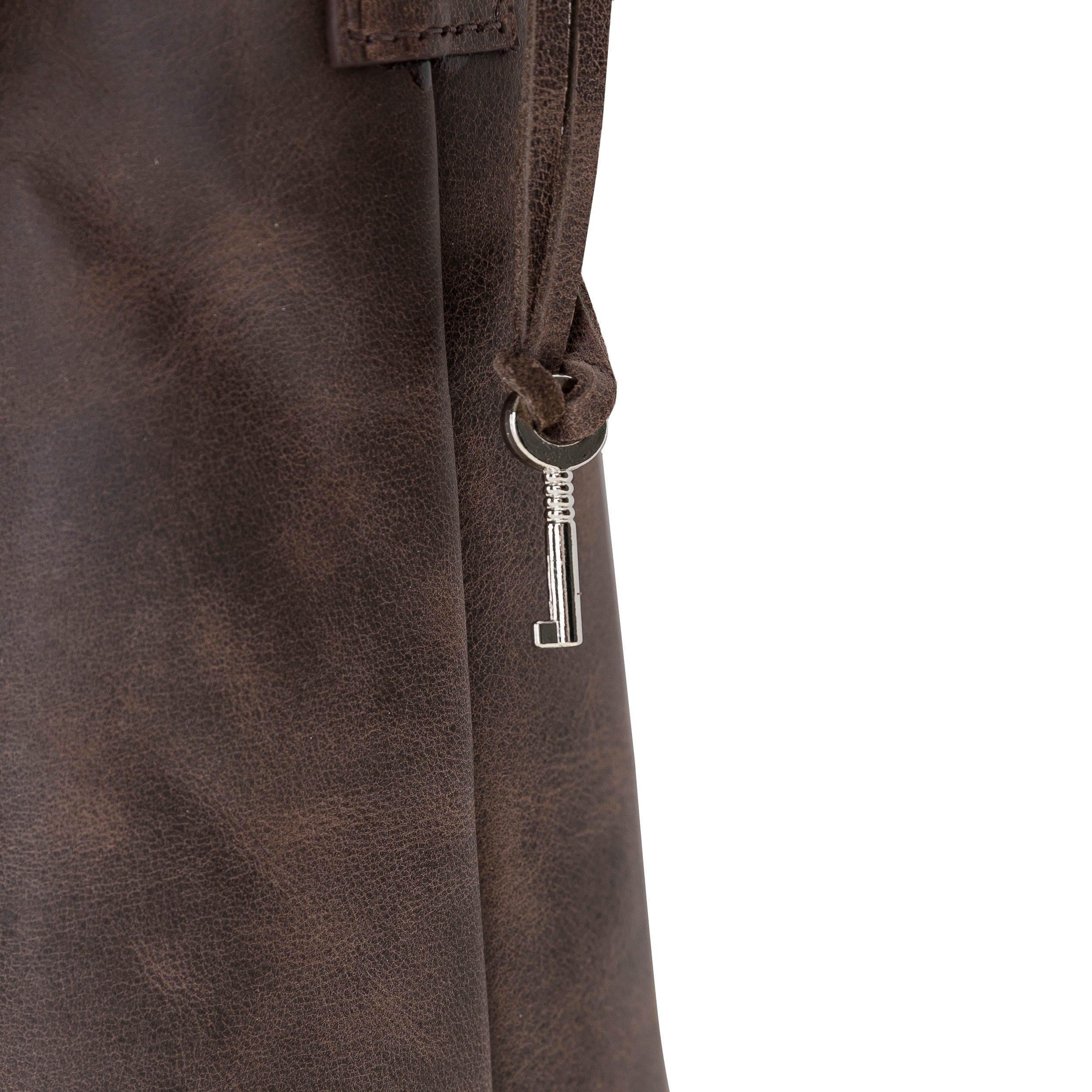 Wizard Genuine Leather Business Briefcase / Laptop Case 14"