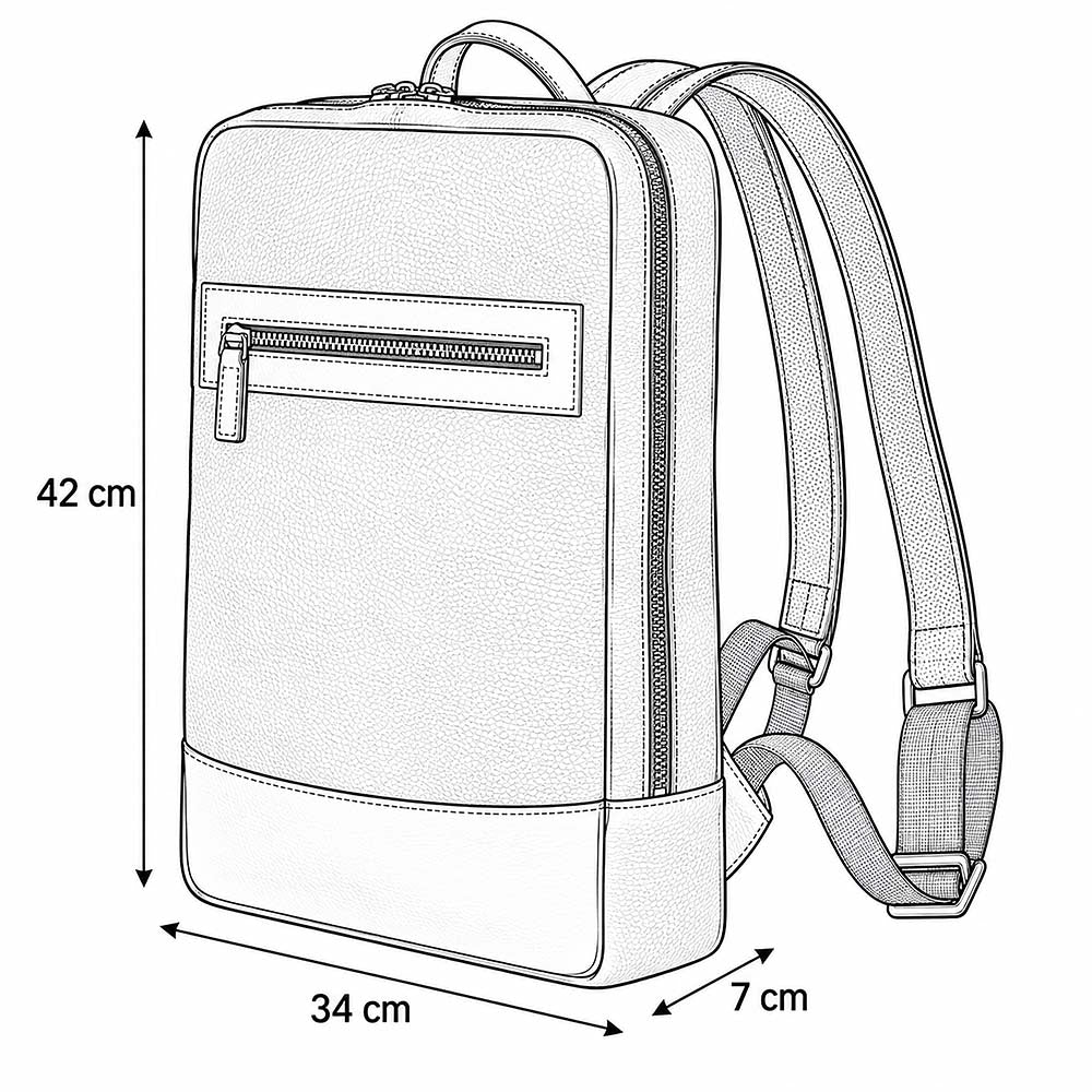 Marlow Genuine Leather Backpack