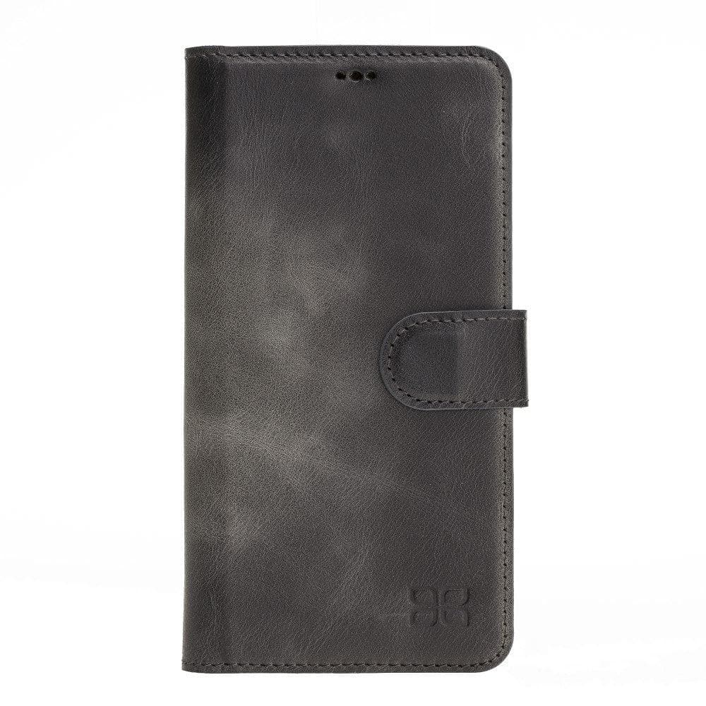 Magic iPhone 11 Pro Genuine Leather Detachable Wallet Case
