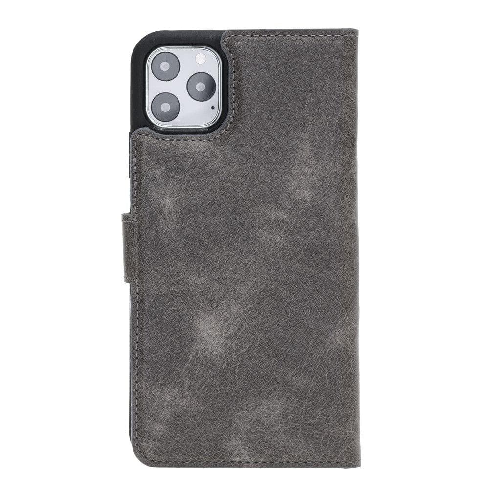 Magic iPhone 11 Pro Genuine Leather Detachable Wallet Case