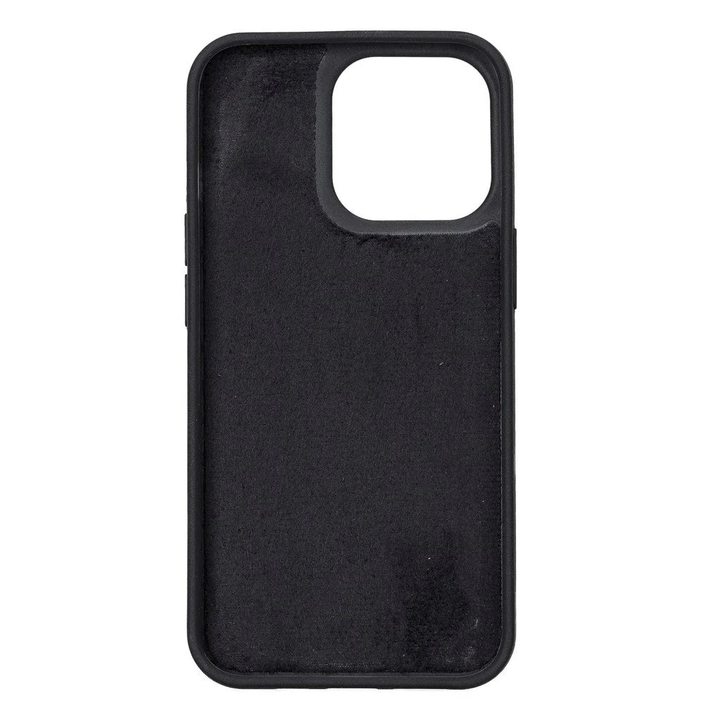 Santa iPhone 13 Pro Genuine Leather Detachable Wallet Case