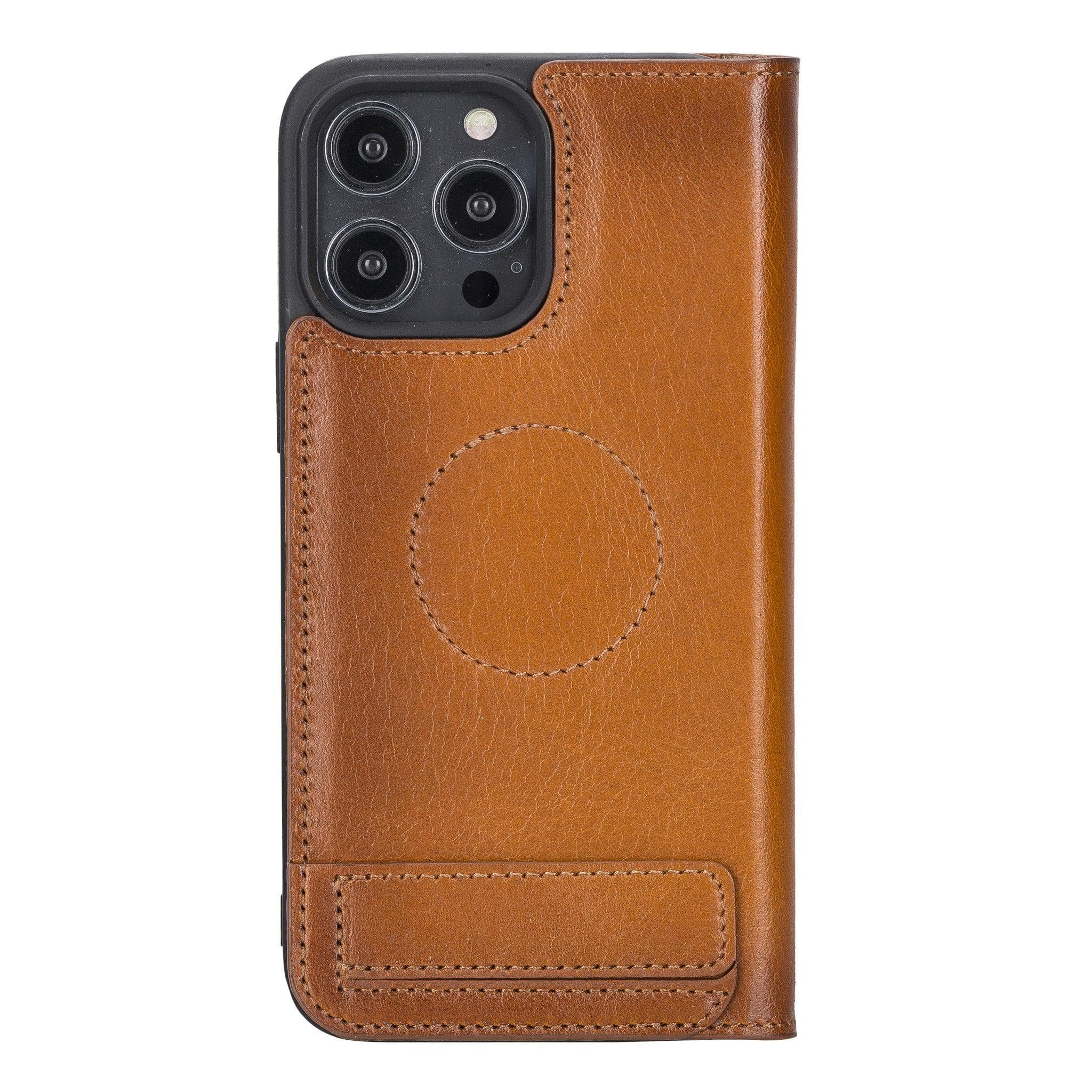 Brooks iPhone 14 Pro Genuine Leather Wallet Case