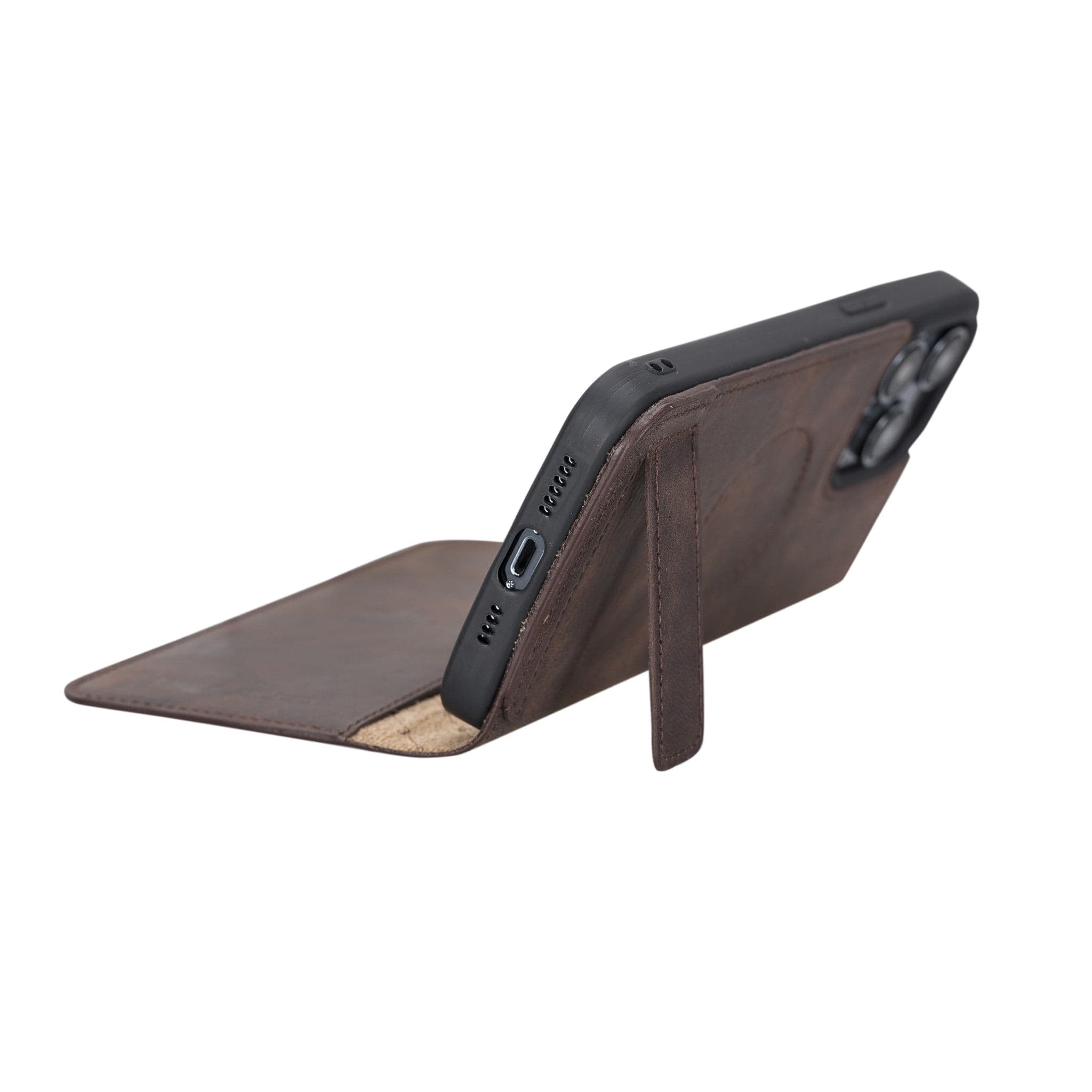 Brooks iPhone 14 Plus Genuine Leather Wallet Case