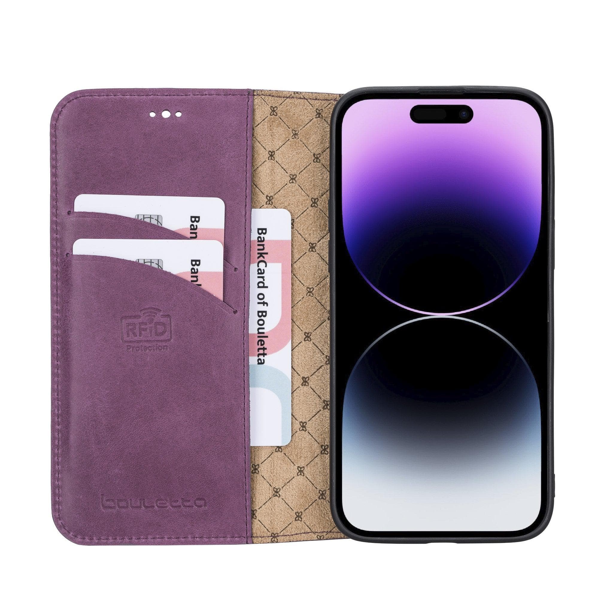 Brooks iPhone 14 Pro Genuine Leather Wallet Case