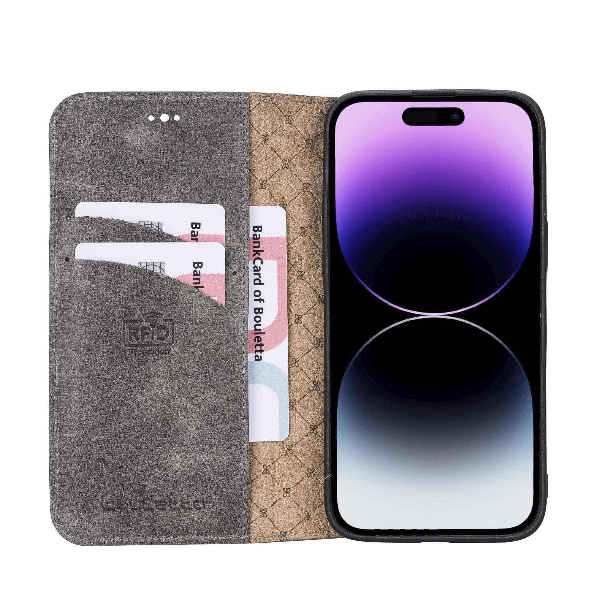 Brooks iPhone 14 Plus Genuine Leather Wallet Case