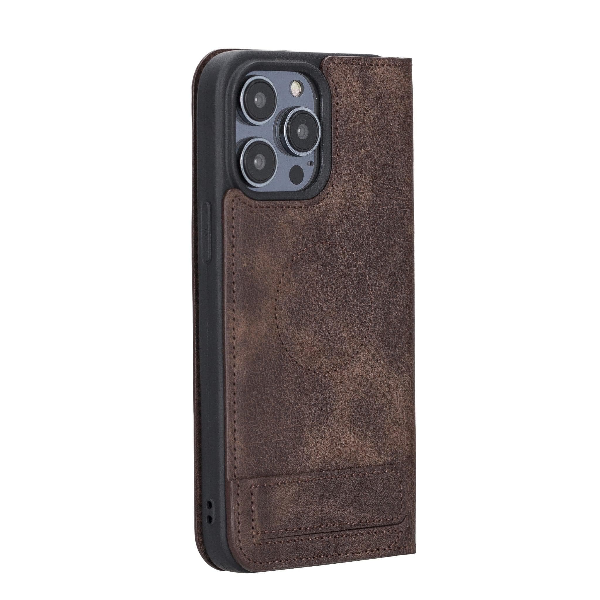 Brooks iPhone 14 Genuine Leather Wallet Case