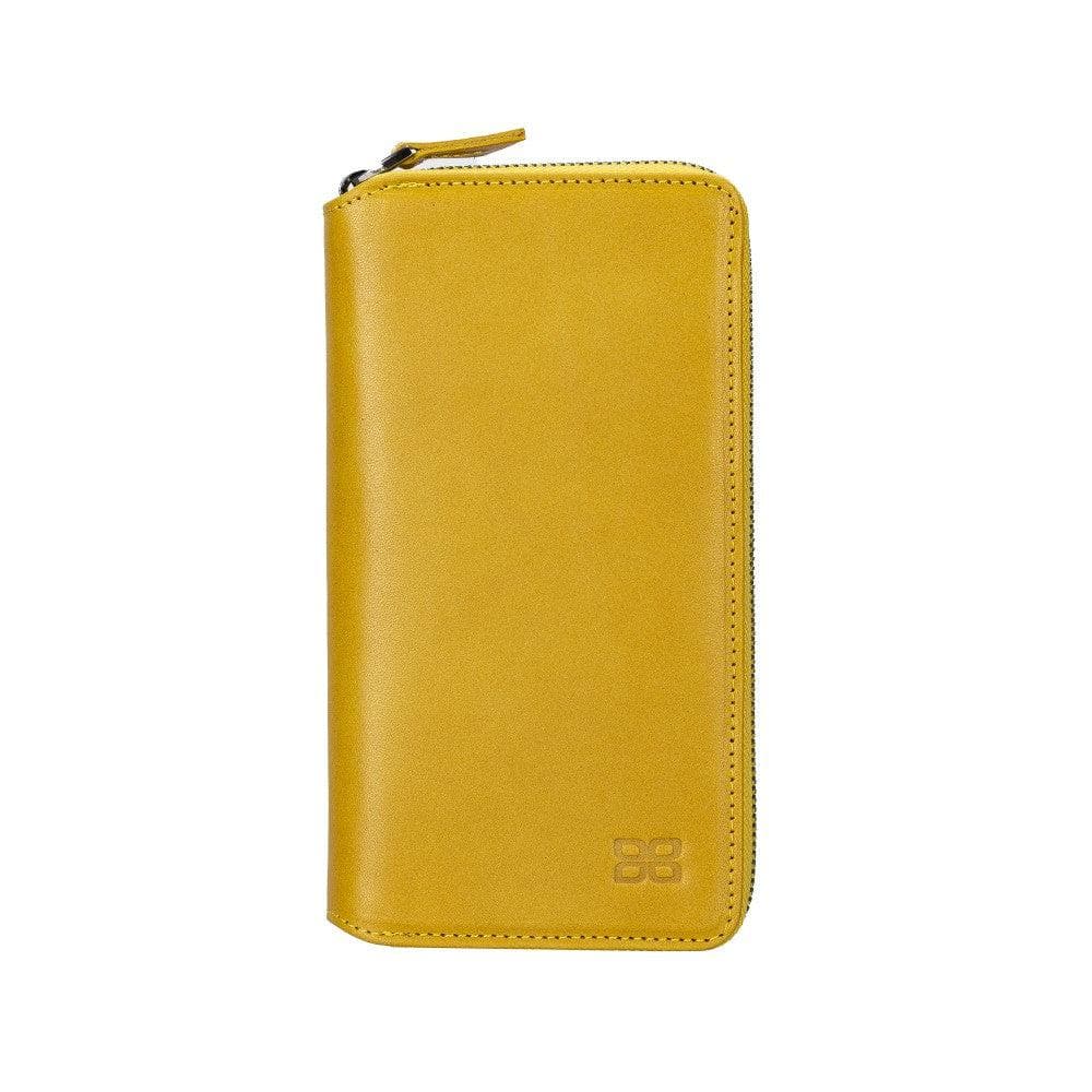 Pouch Magic iPhone 14 Detachable Genuine Leather Wallet Case