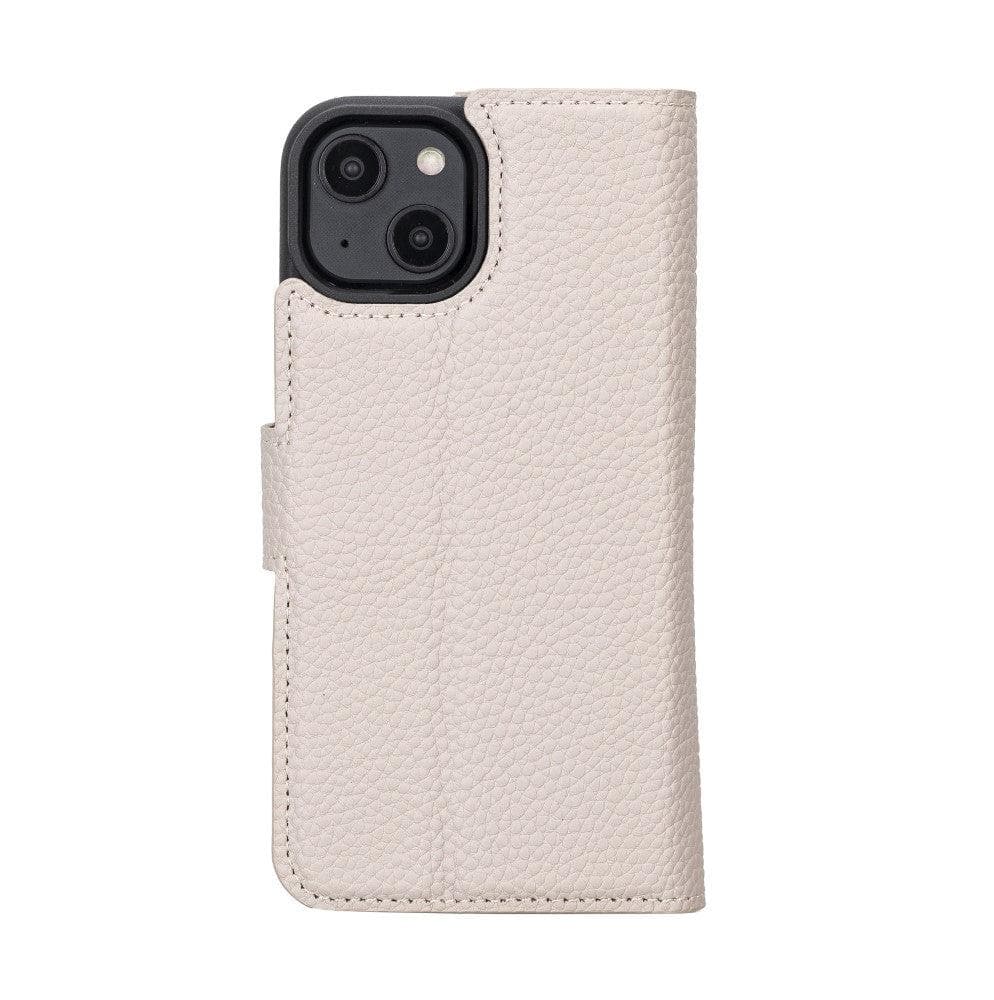 Magic iPhone 14 Pro Max Detachable Genuine Colorful Leather Wallet Case