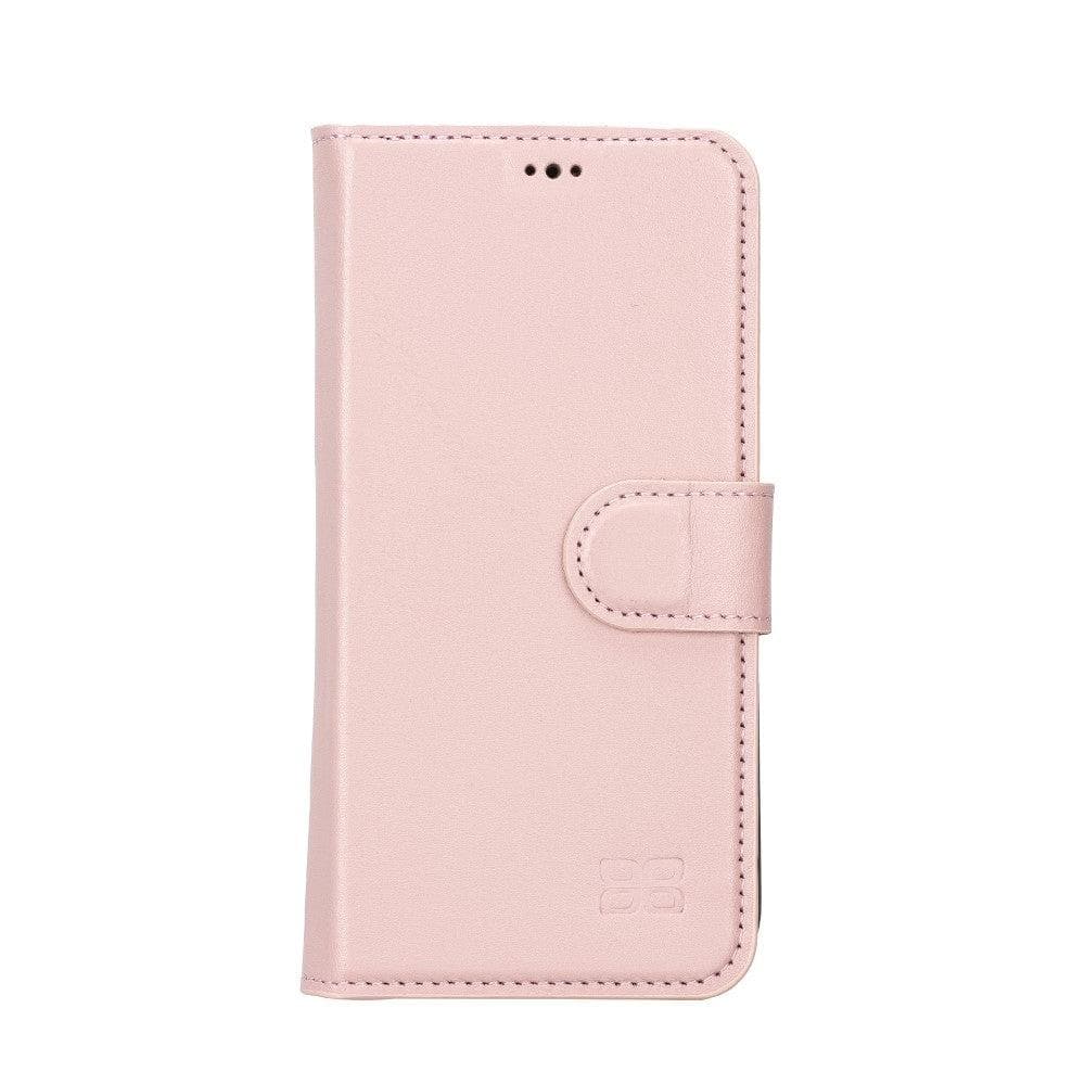 Magic iPhone 14 Detachable Genuine Colorful Leather Wallet Case